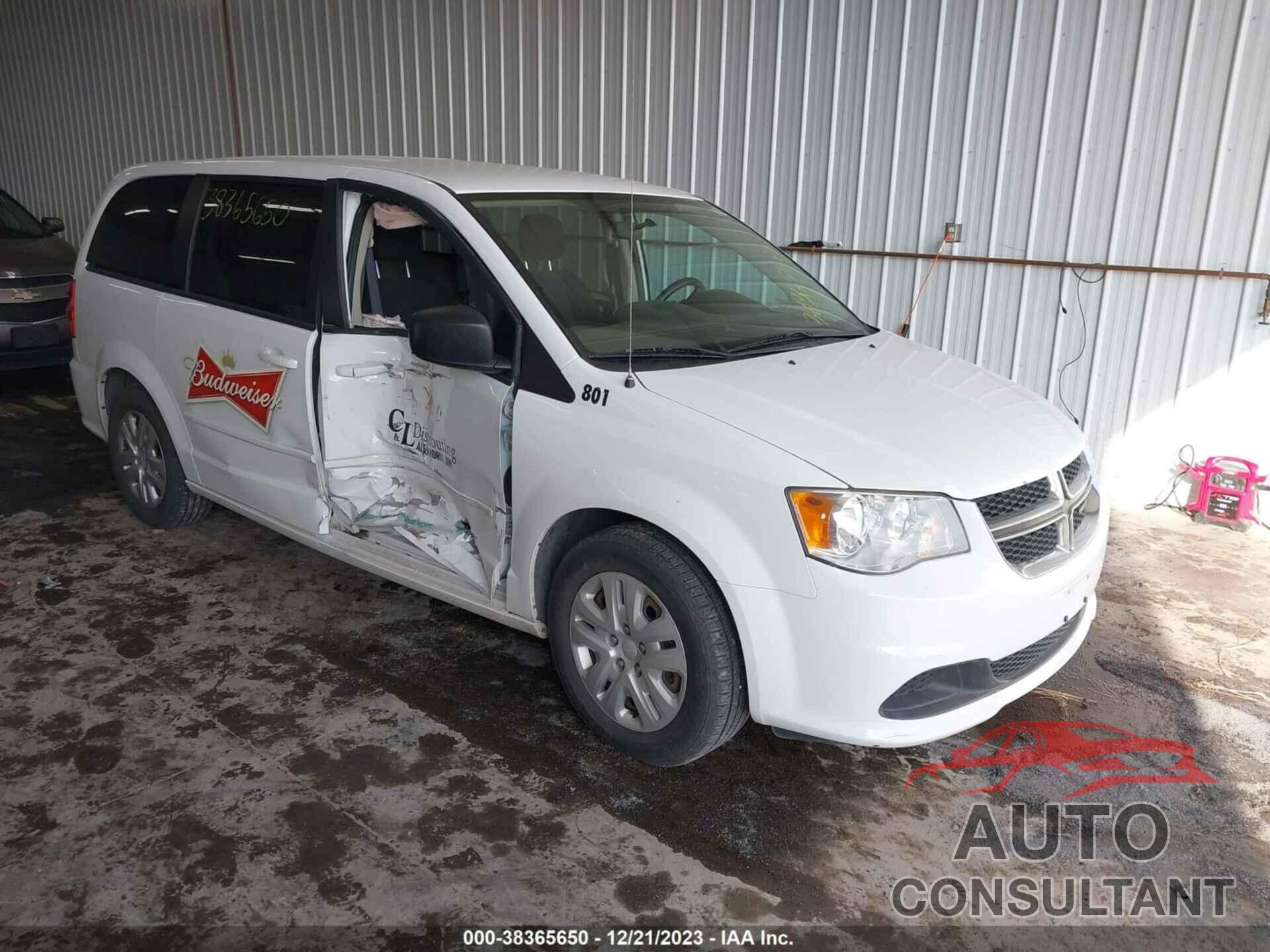 DODGE GRAND CARAVAN 2016 - 2C4RDGBG8GR185090