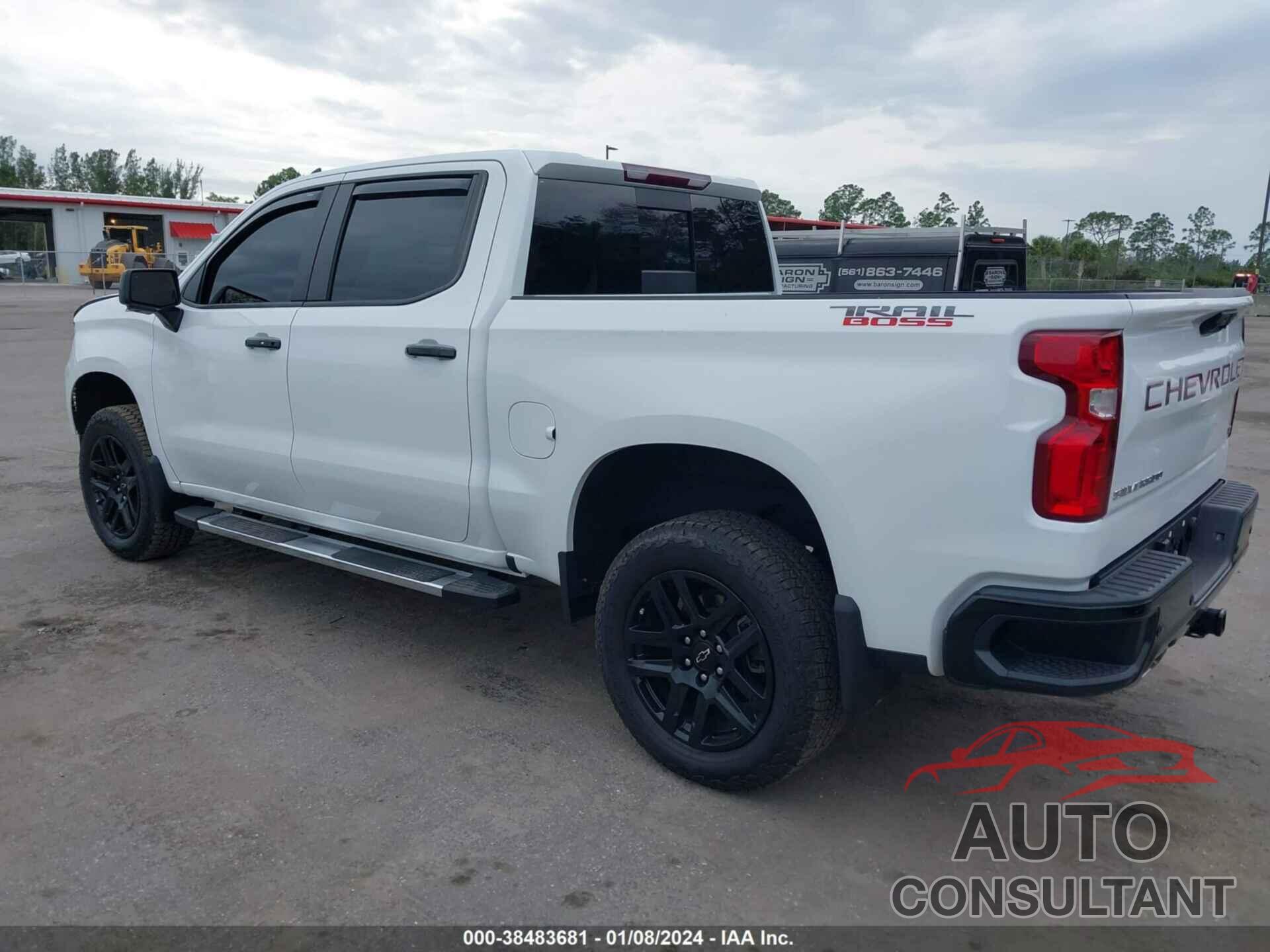 CHEVROLET SILVERADO 1500 2022 - 3GCUDFEL7NG583231