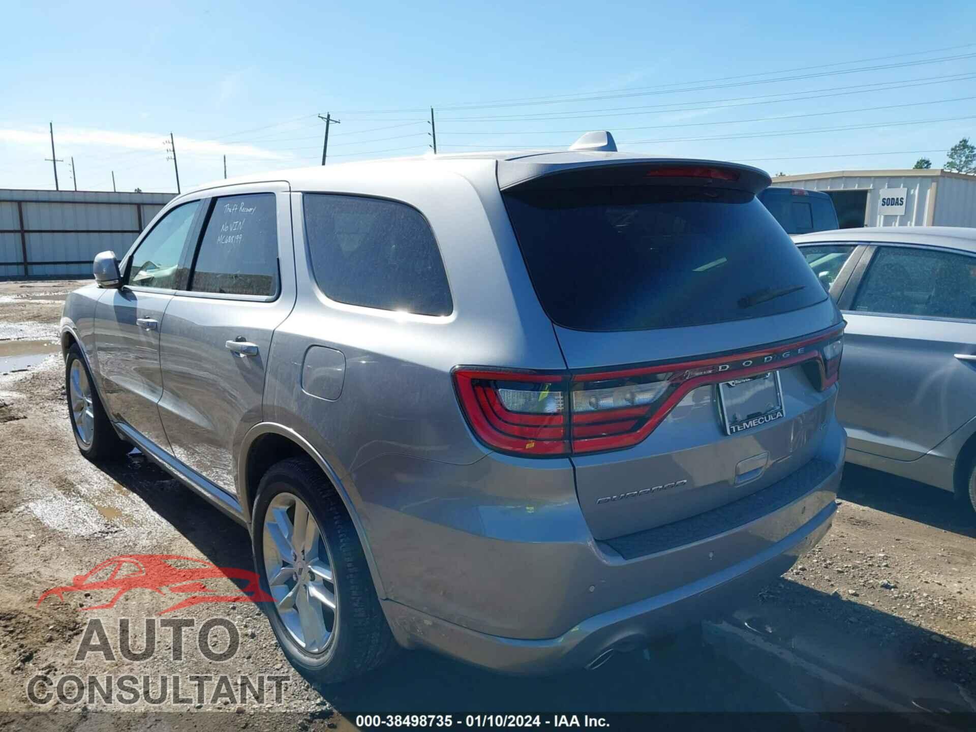DODGE DURANGO 2021 - 1C4RDHDG0MC608199