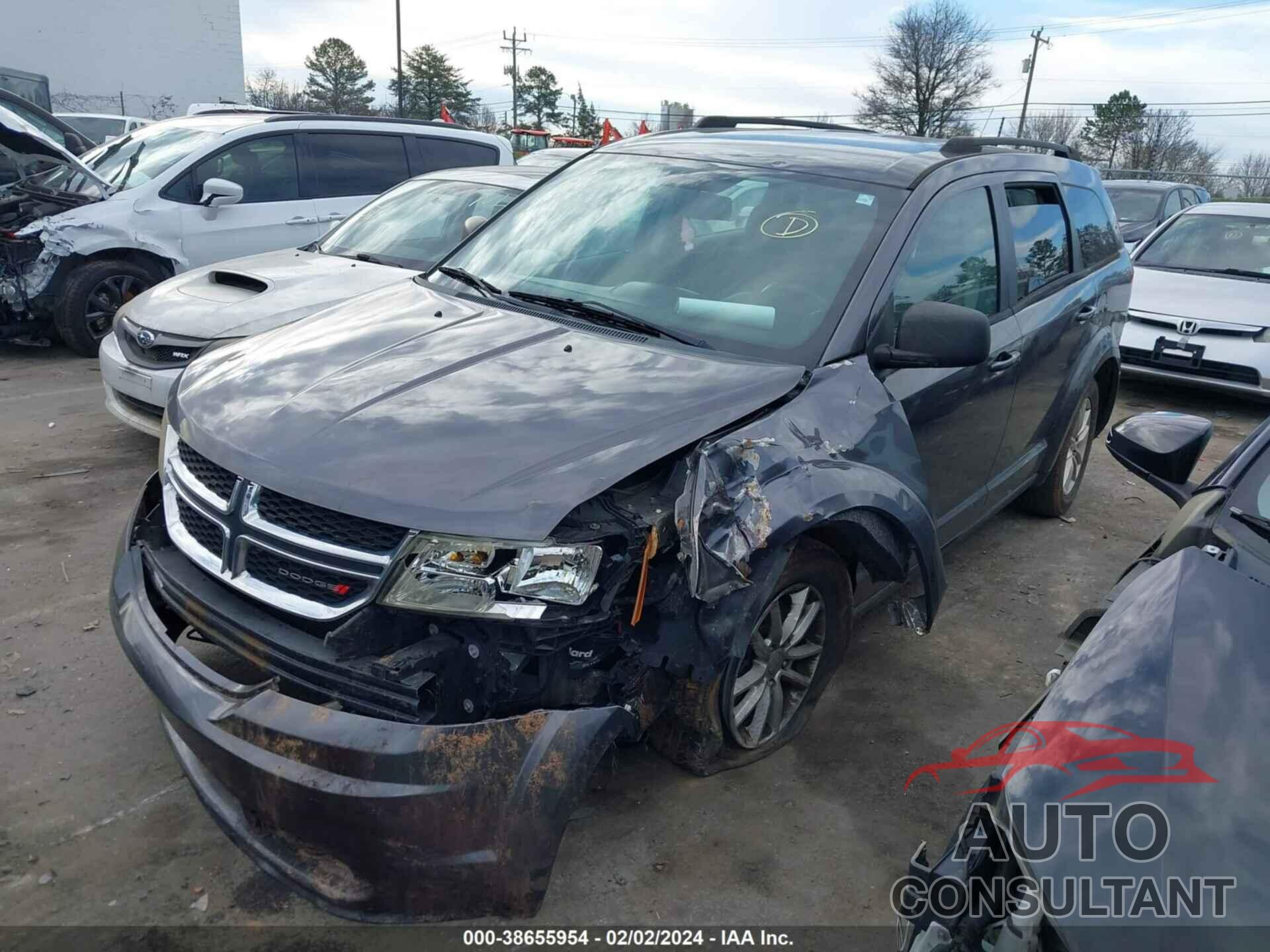 DODGE JOURNEY 2016 - 3C4PDCAB0GT166200