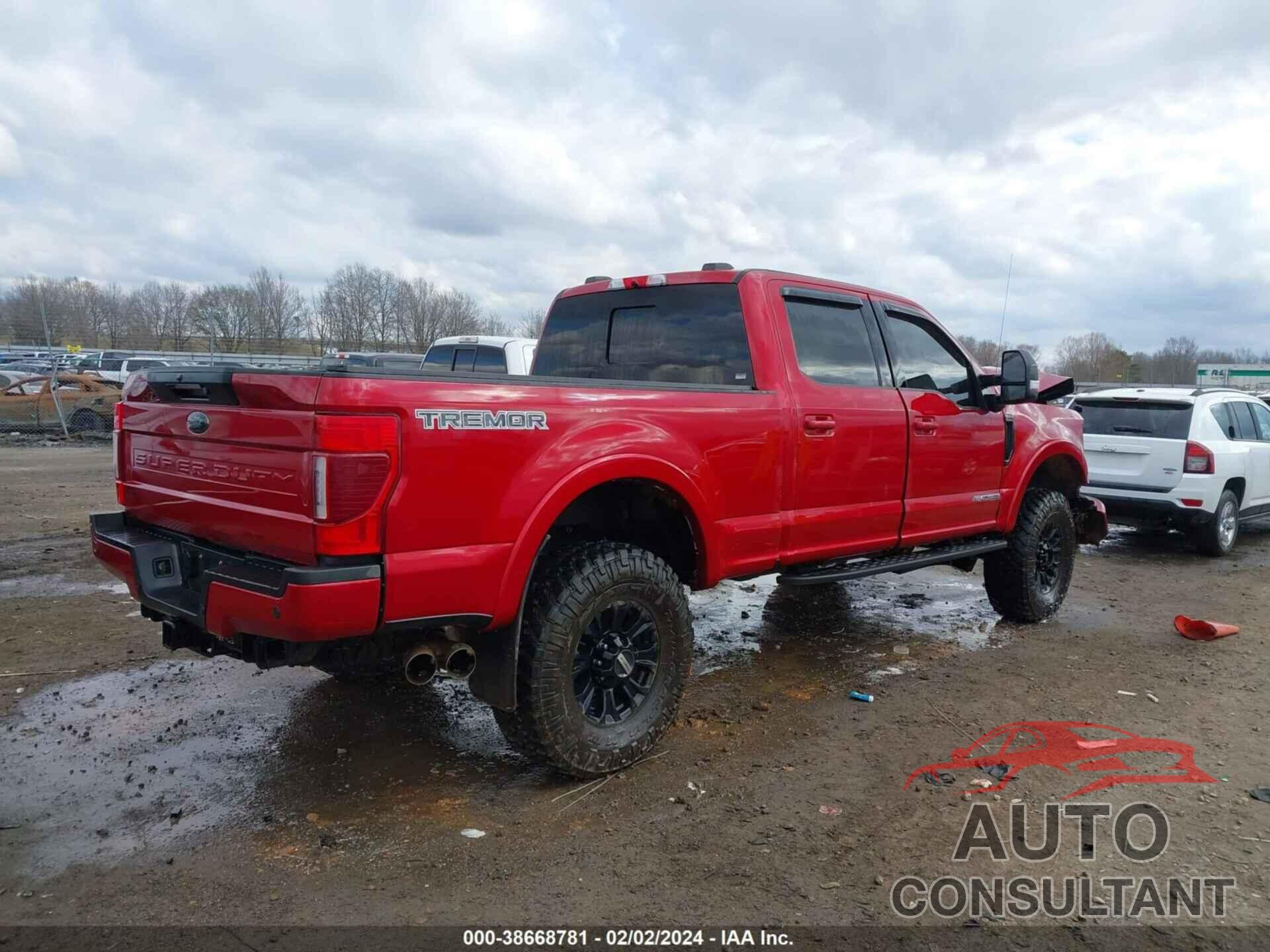 FORD F-250 2020 - 1FT8W2BT2LEC86770