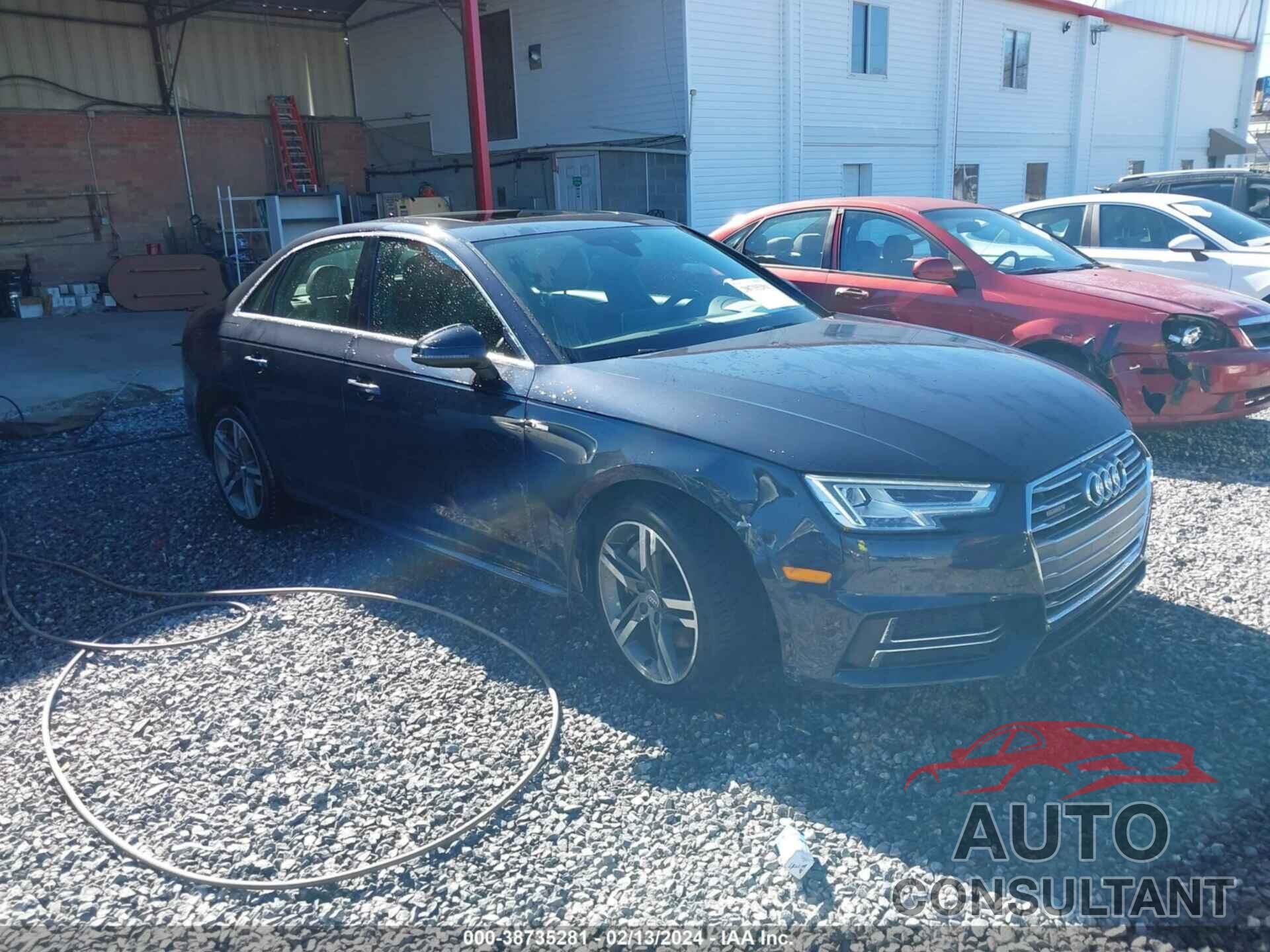 AUDI A4 2017 - WAUENAF40HN022227