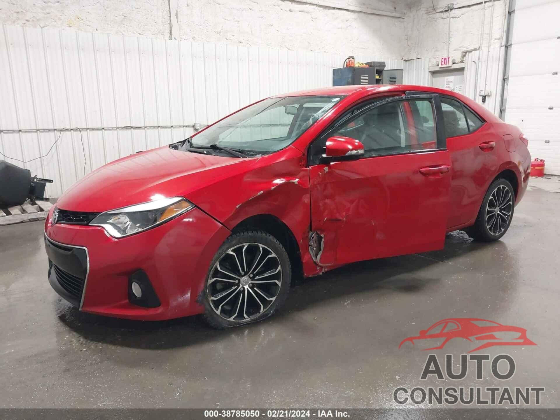 TOYOTA COROLLA 2016 - 2T1BURHE1GC659576