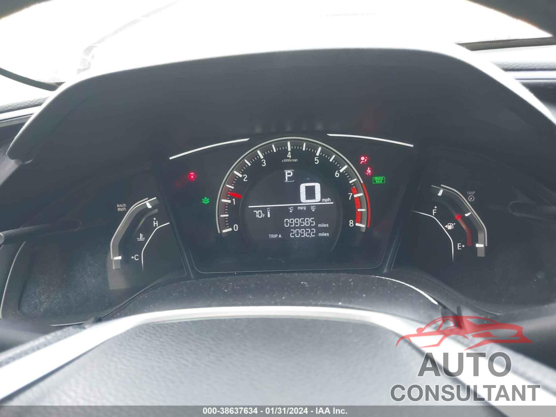 HONDA CIVIC 2017 - 2HGFC2F52HH567335