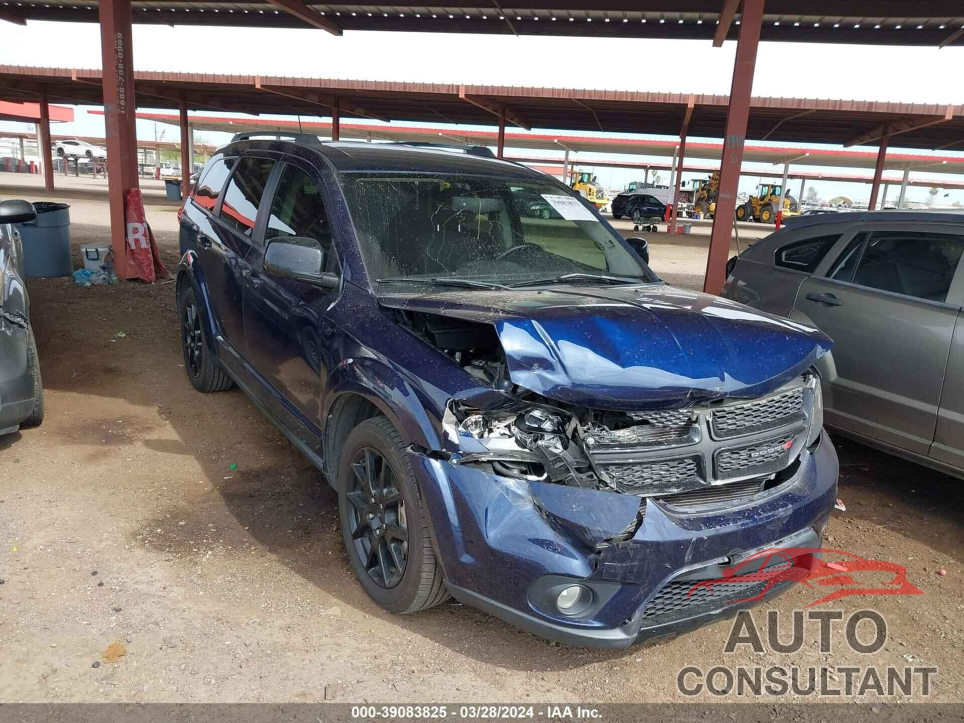 DODGE JOURNEY 2017 - 3C4PDCBG2HT619809