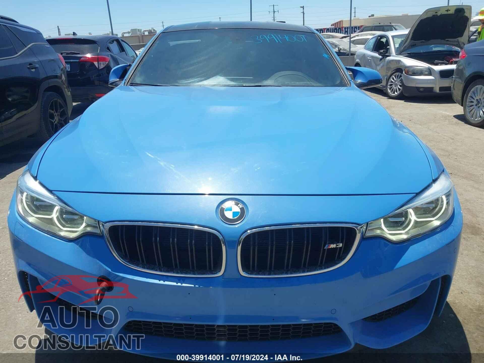 BMW M3 2016 - WBS8M9C53G5D31375