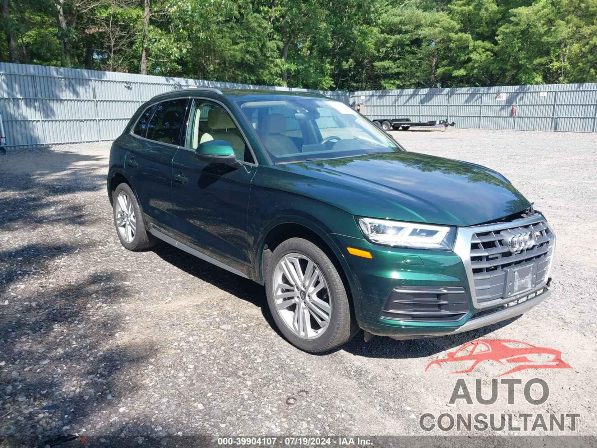 AUDI Q5 2018 - WA1BNAFY6J2140860