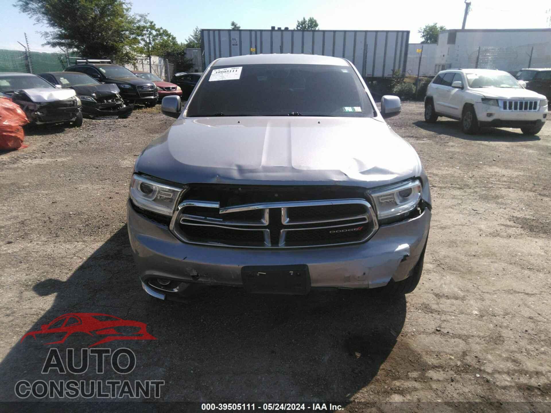 DODGE DURANGO 2019 - 1C4RDJAG4KC586684