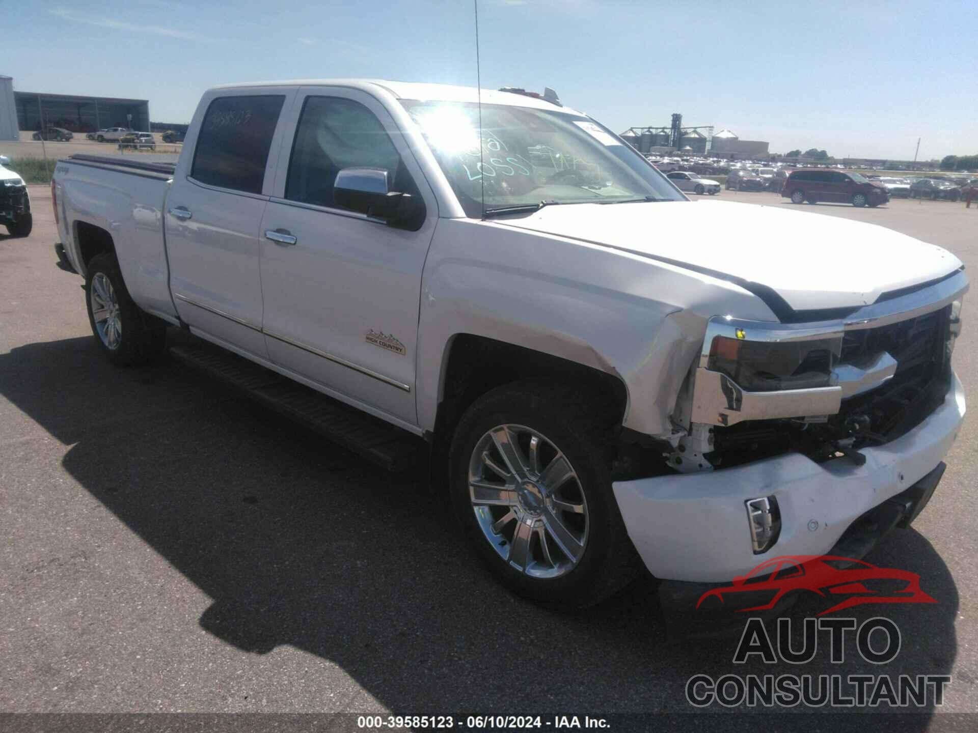 CHEVROLET SILVERADO 1500 2017 - 3GCUKTEJ9HG259737