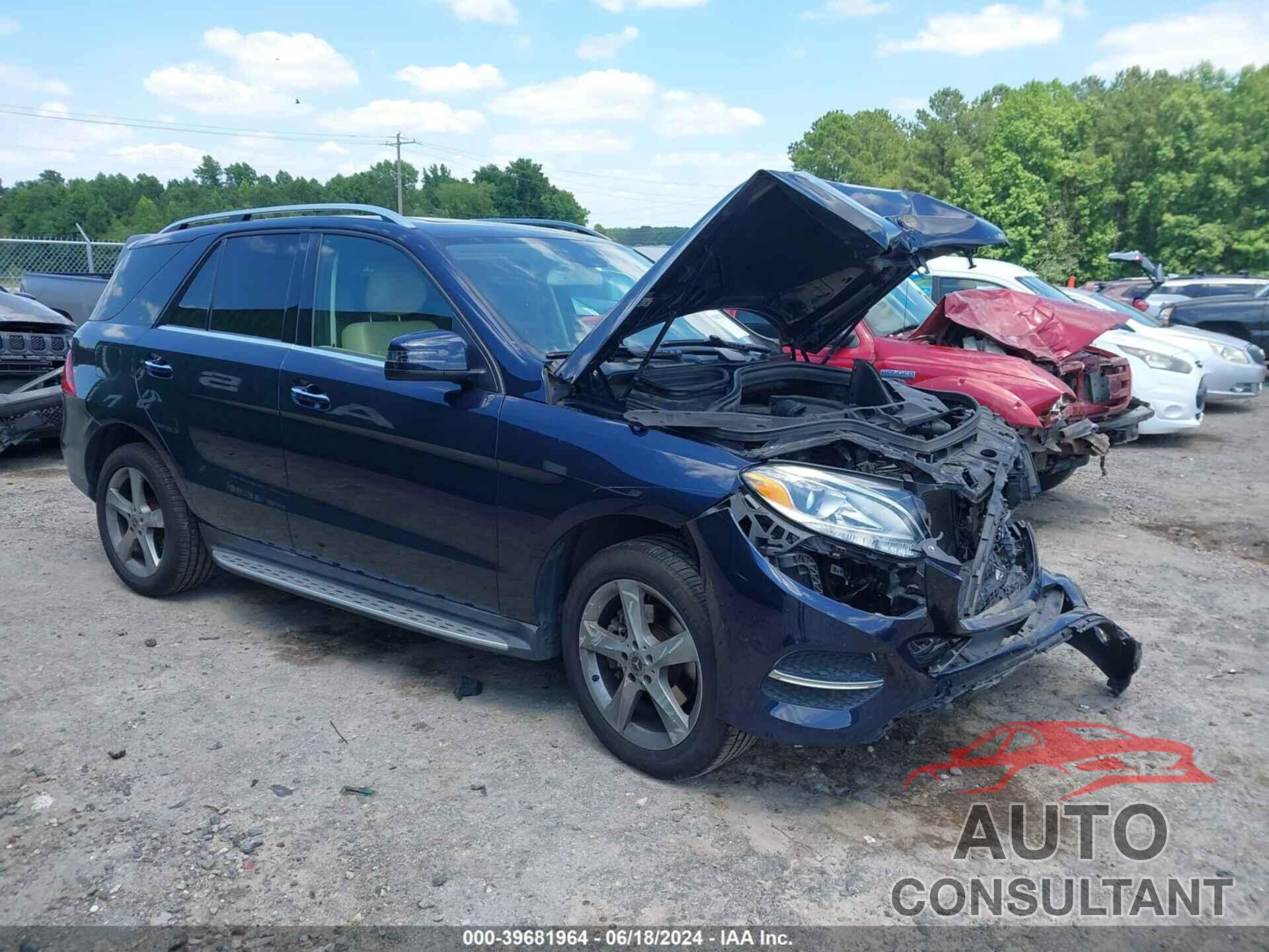 MERCEDES-BENZ GLE 350 2017 - 4JGDA5HB3HA956091