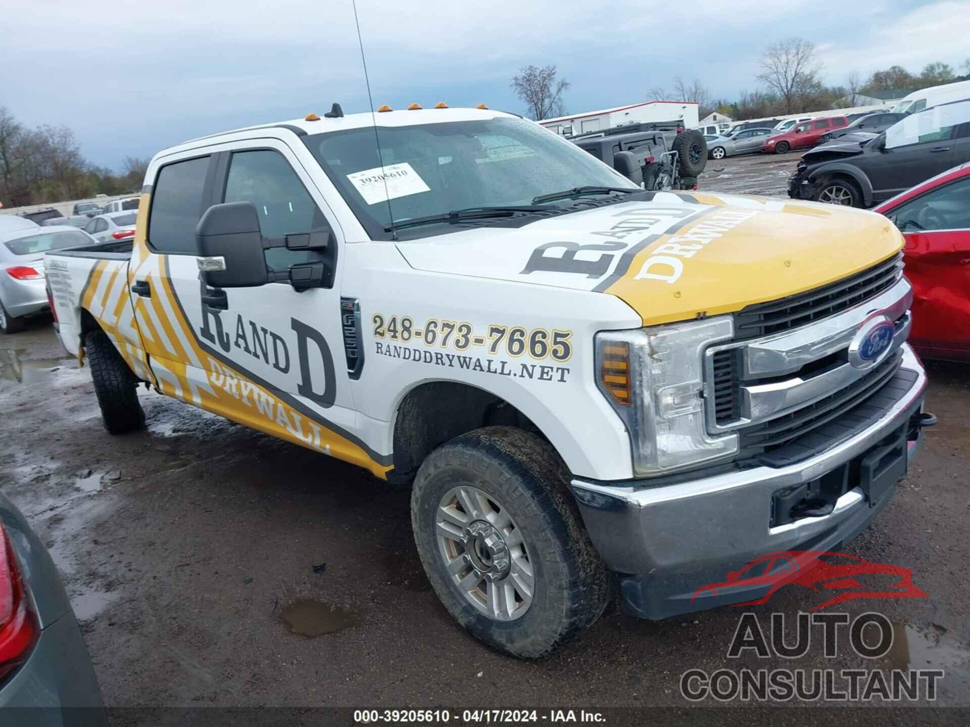 FORD F-250 2019 - 1FT7W2BT4KEE10287