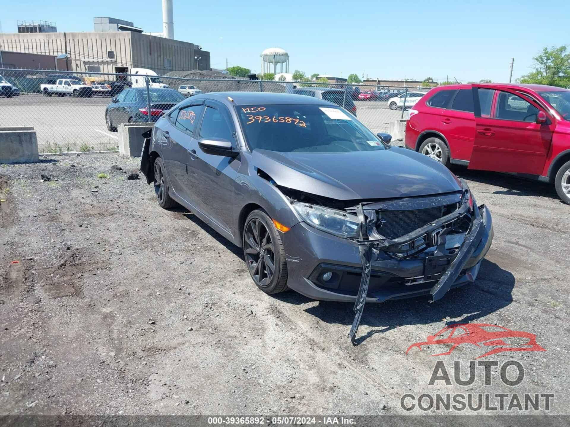 HONDA CIVIC 2019 - 2HGFC2F83KH562047