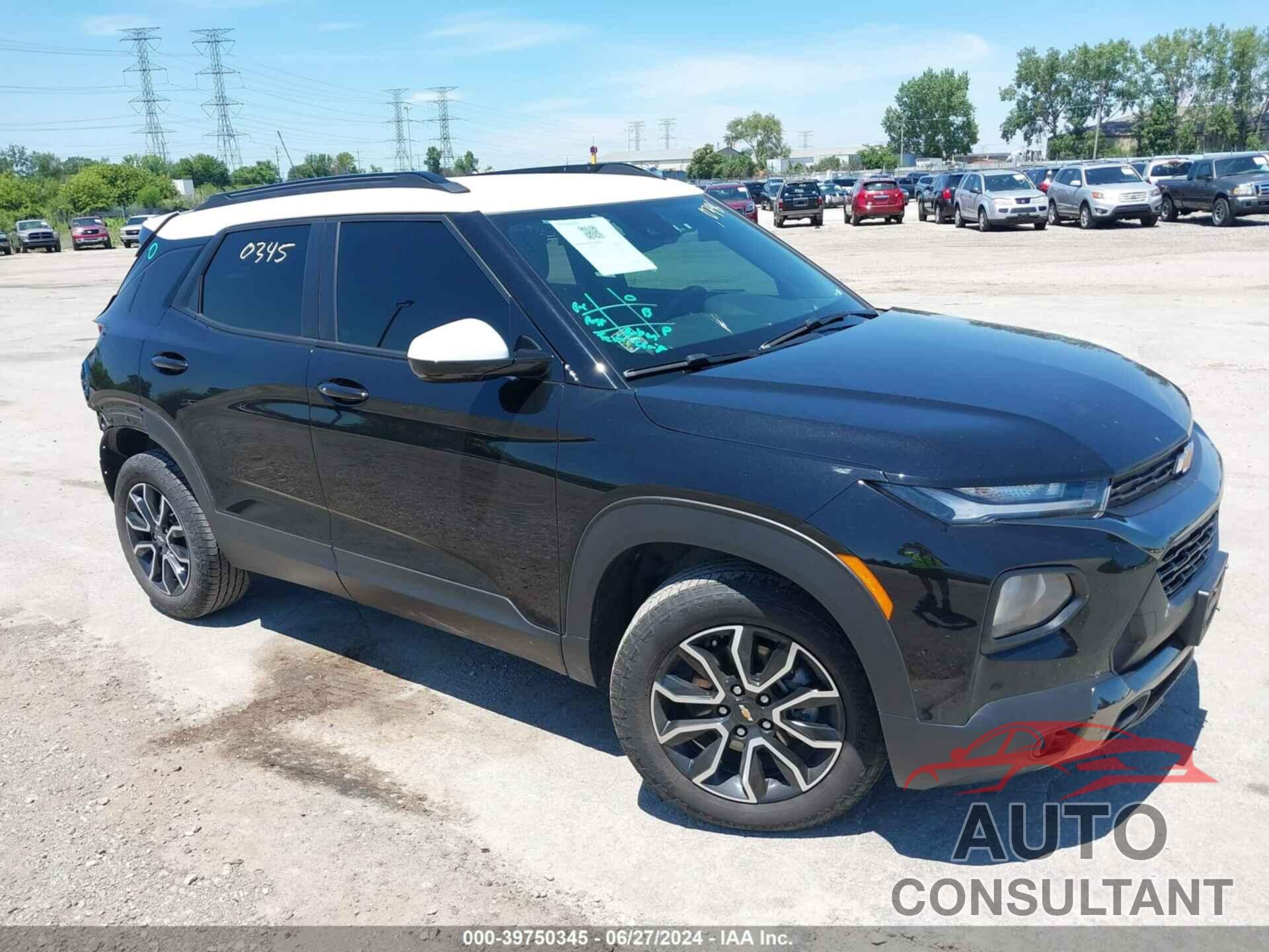 CHEVROLET TRAILBLAZER 2022 - KL79MVSL1NB031010