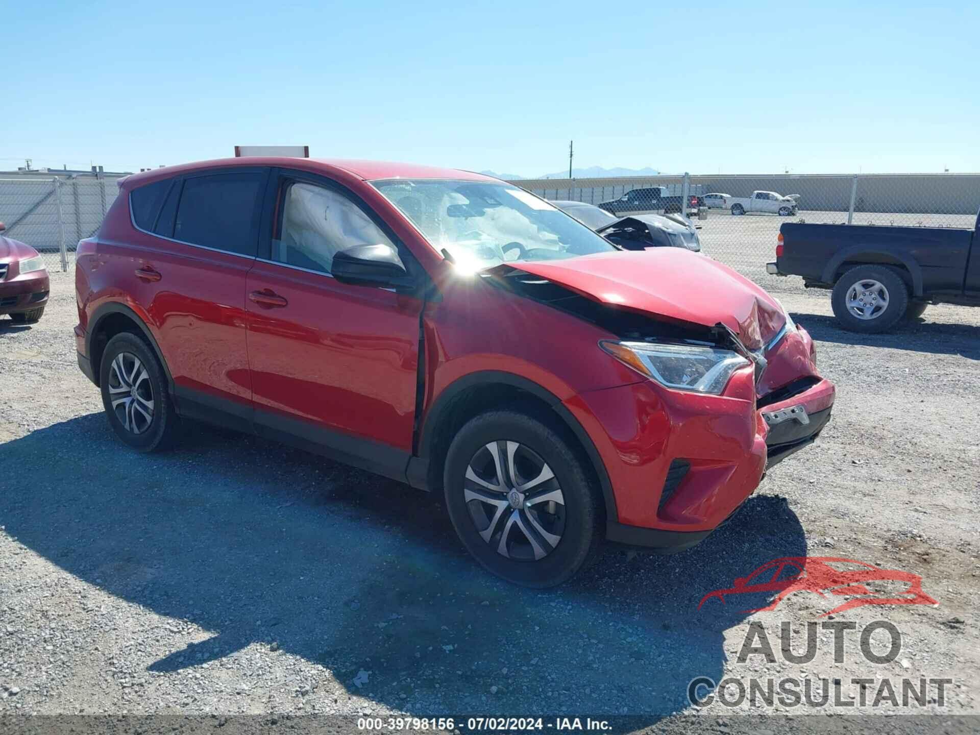 TOYOTA RAV4 2017 - JTMZFREV3HJ148437