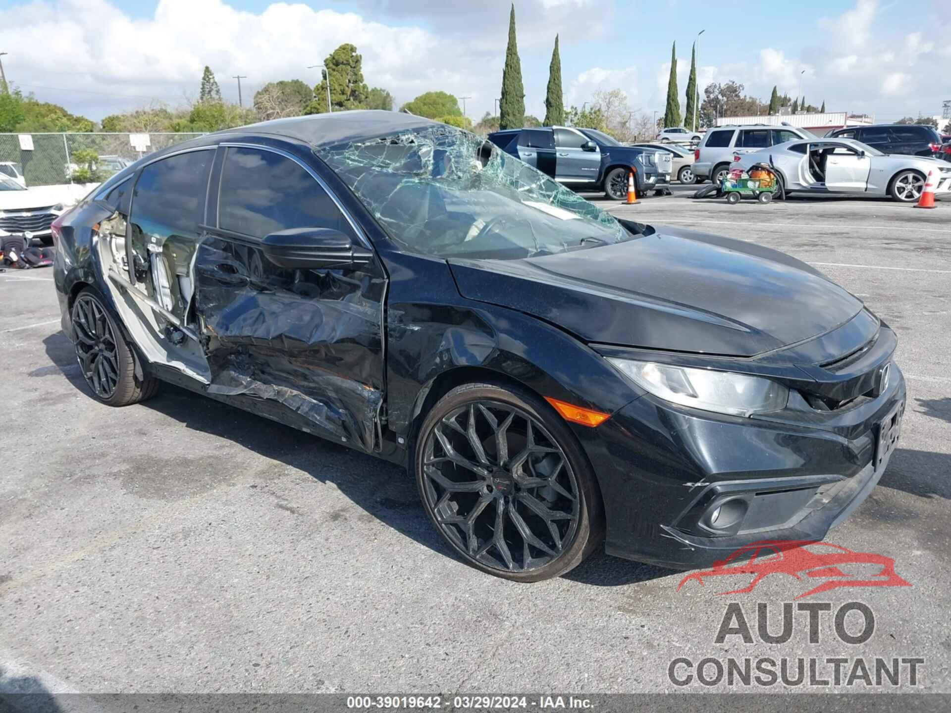 HONDA CIVIC SEDAN 2019 - 2HGFC2F8XKH539879