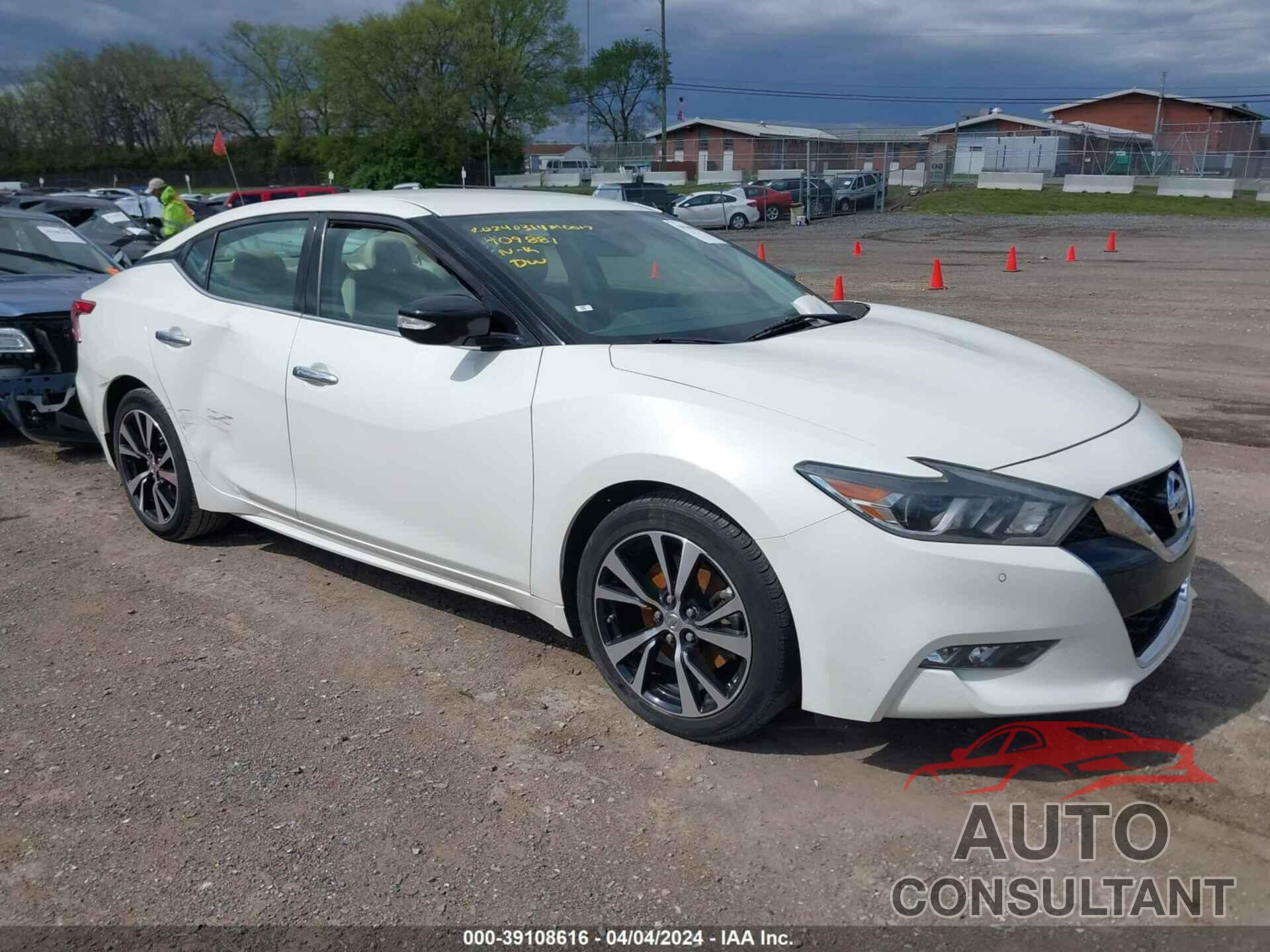 NISSAN MAXIMA 2018 - 1N4AA6AP0JC409881