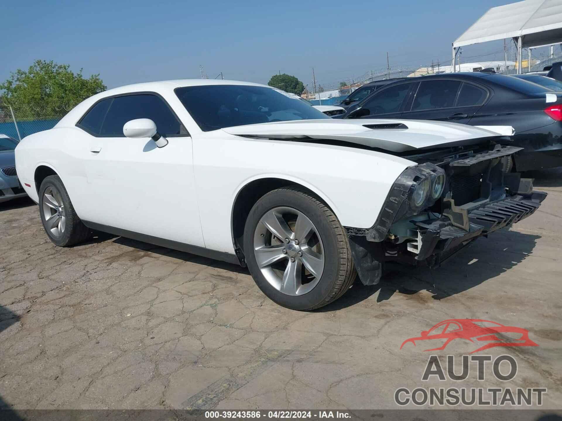 DODGE CHALLENGER 2016 - 2C3CDZAG8GH183725