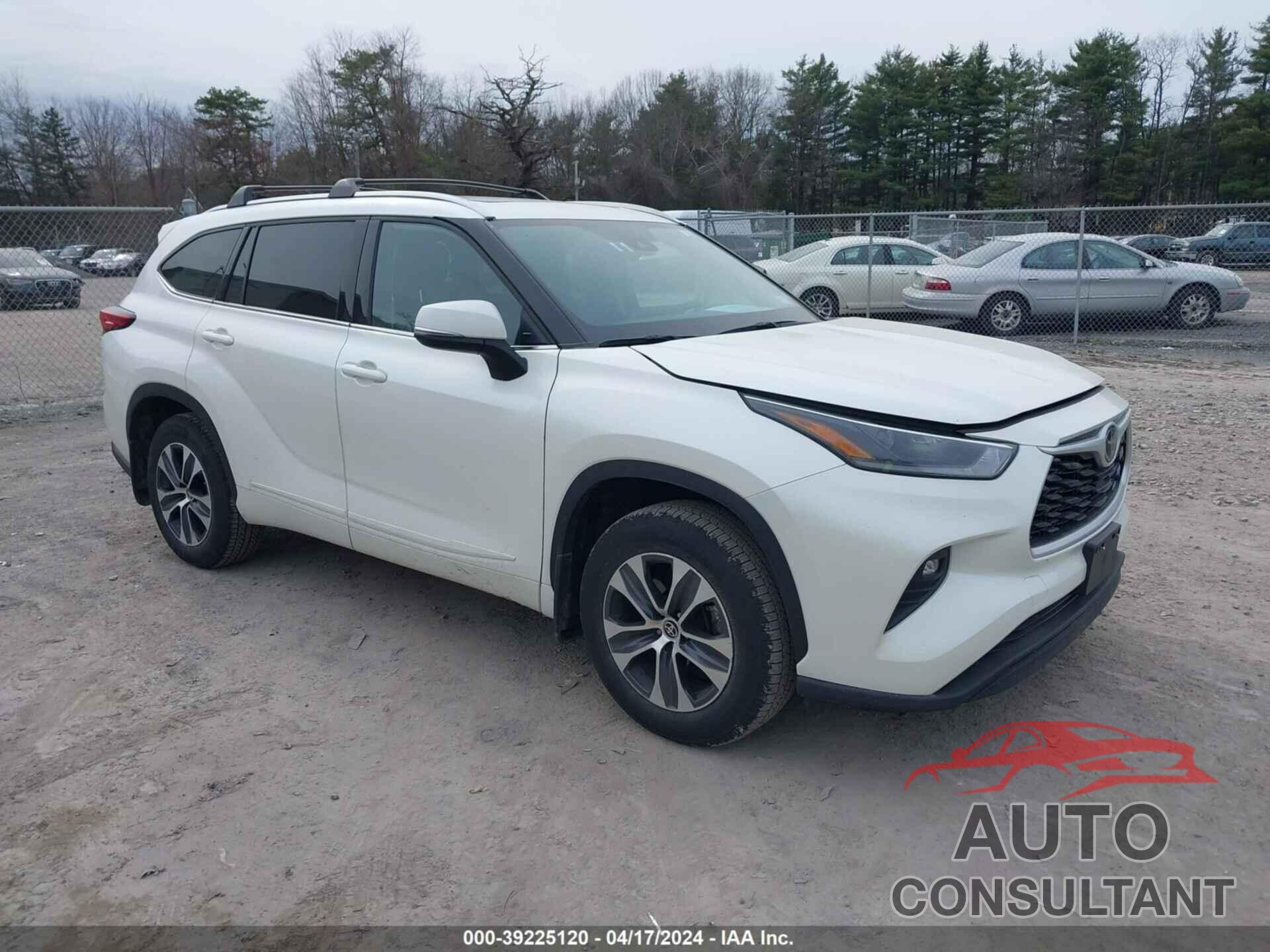 TOYOTA HIGHLANDER 2021 - 5TDGZRBH7MS086728