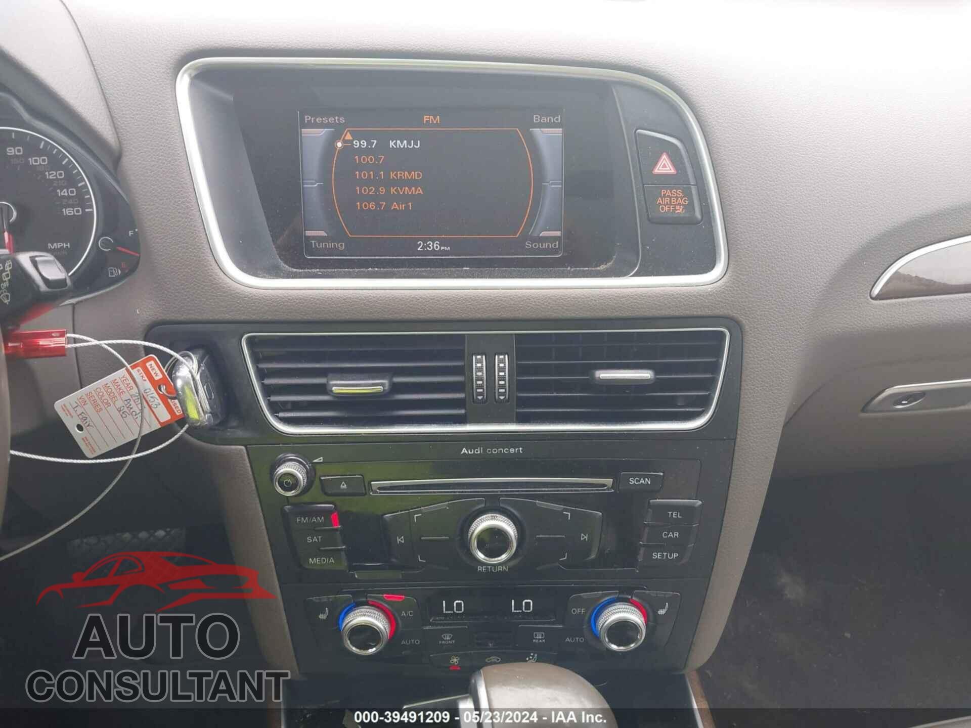AUDI Q5 2017 - WA1C2AFP4HA042205