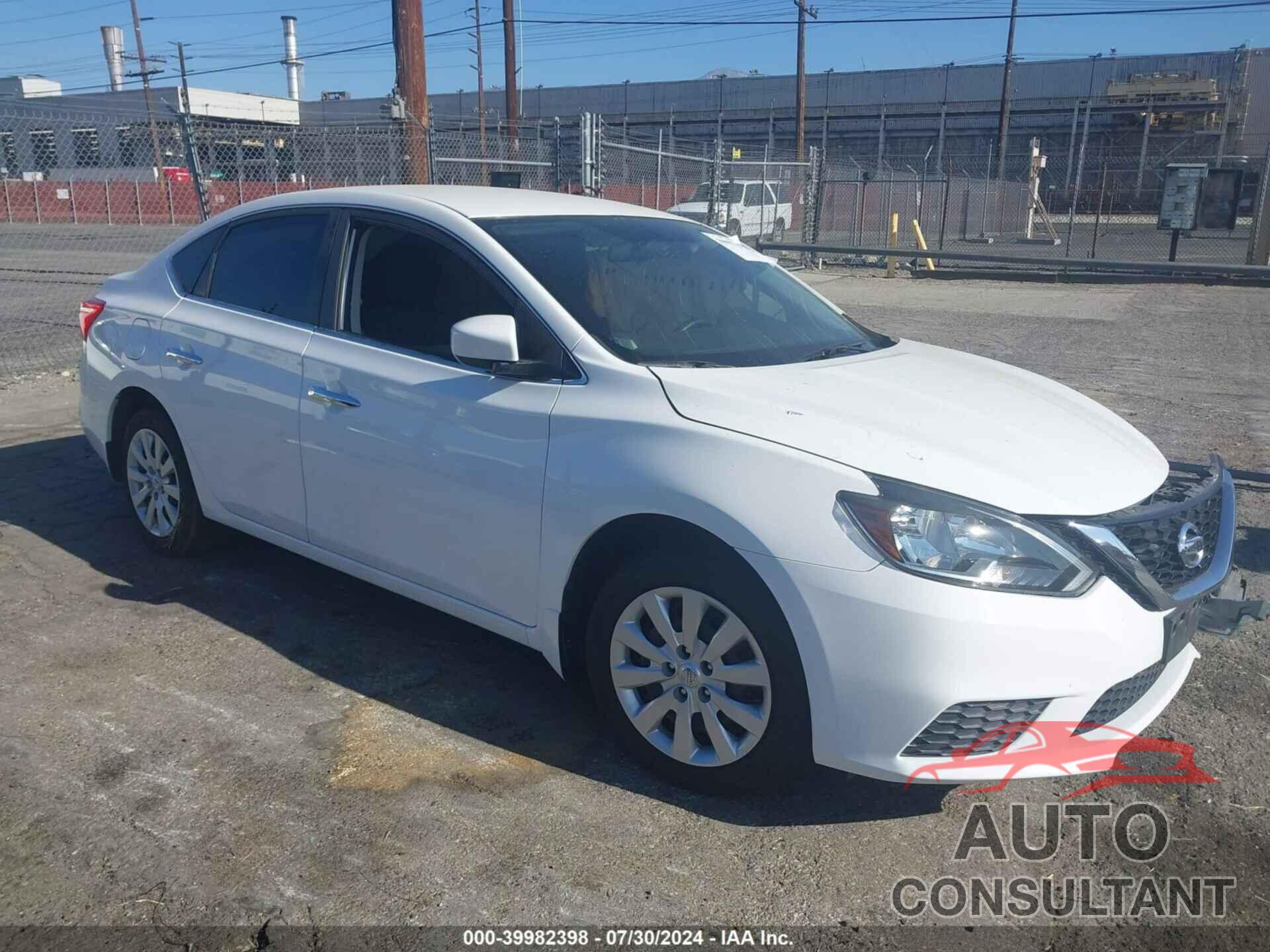 NISSAN SENTRA 2019 - 3N1AB7AP9KY415011