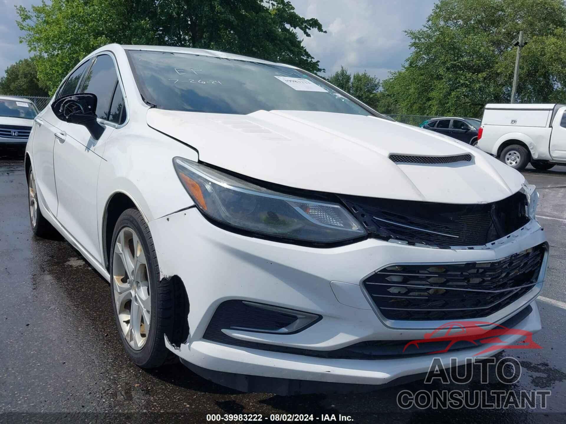 CHEVROLET CRUZE 2017 - 3G1BF6SM3HS511516