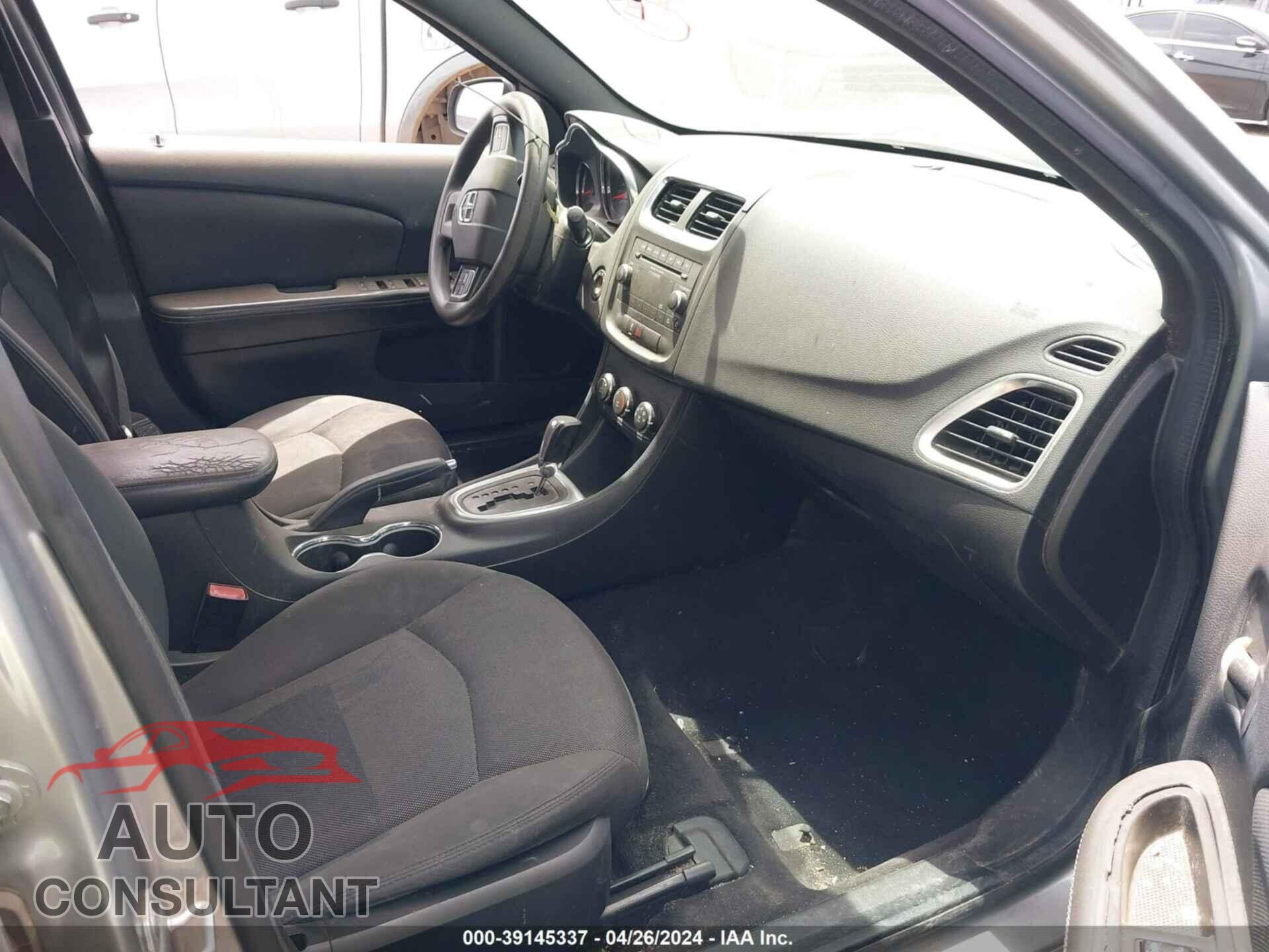 DODGE AVENGER 2013 - 1C3CDZAB9DN688535