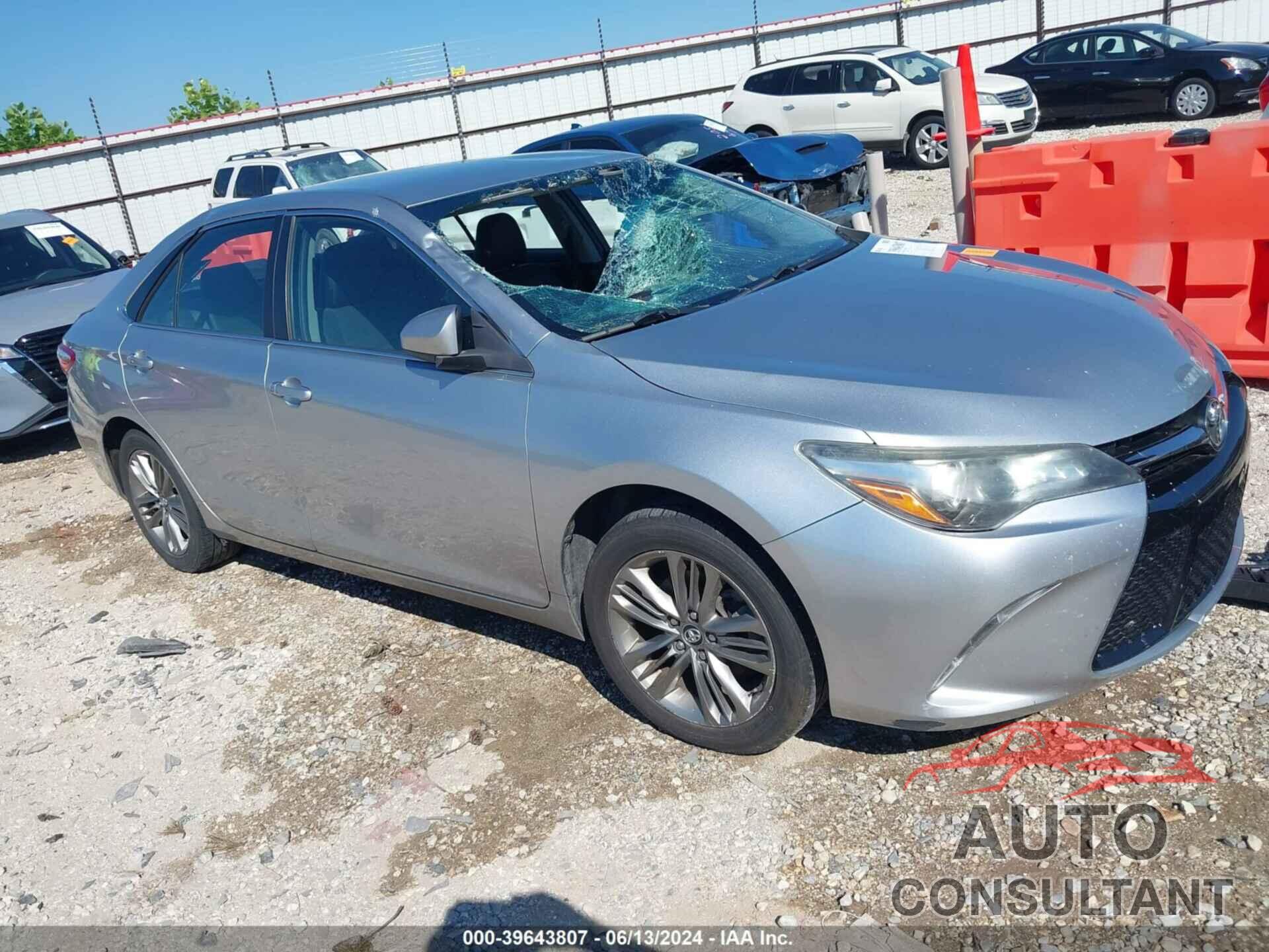 TOYOTA CAMRY 2017 - 4T1BF1FK6HU733692