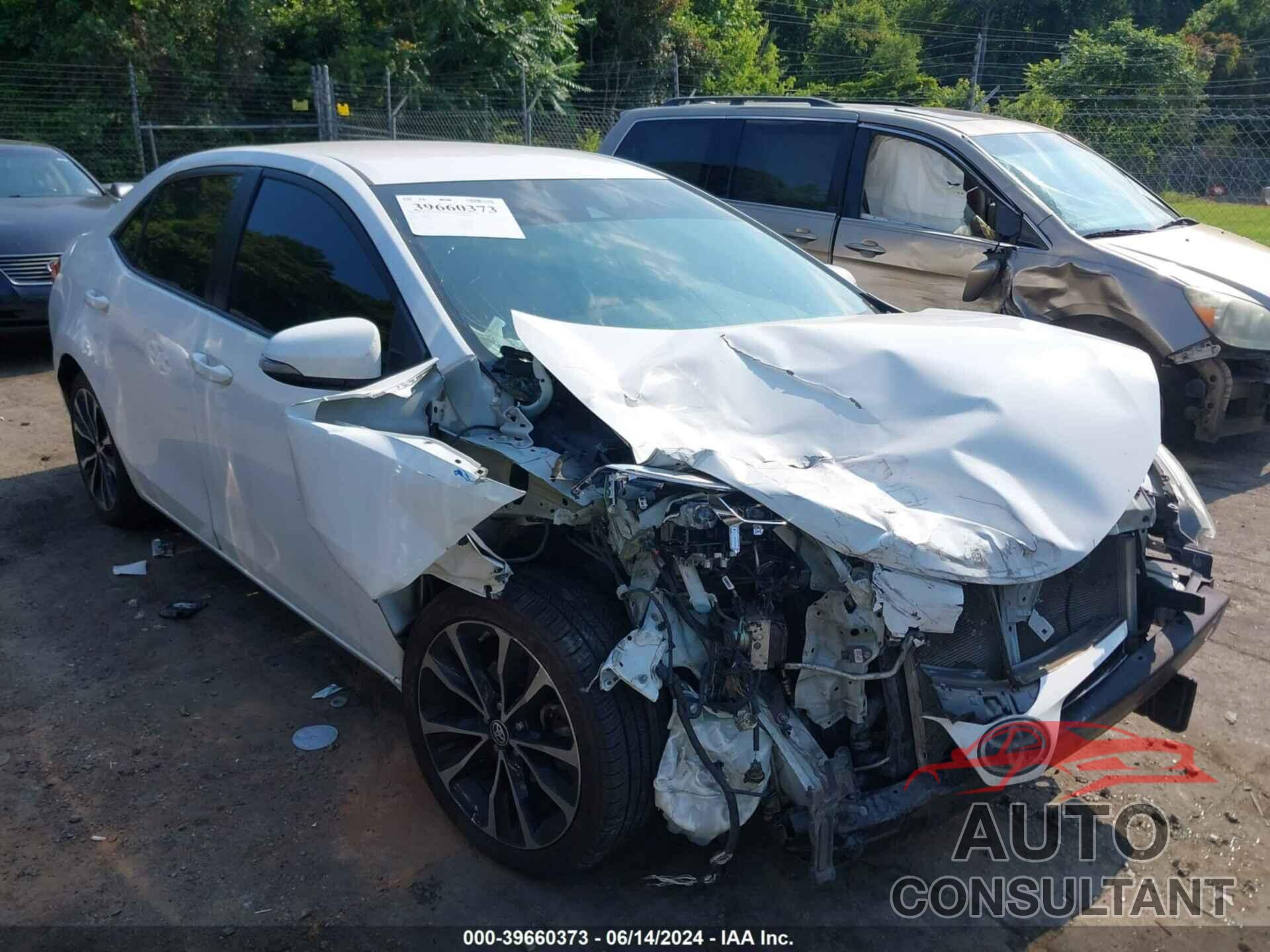 TOYOTA COROLLA 2017 - 2T1BURHE2HC835519