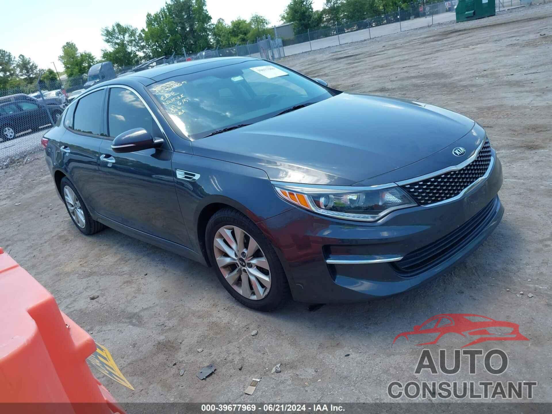KIA OPTIMA 2018 - 5XXGU4L34JG227790