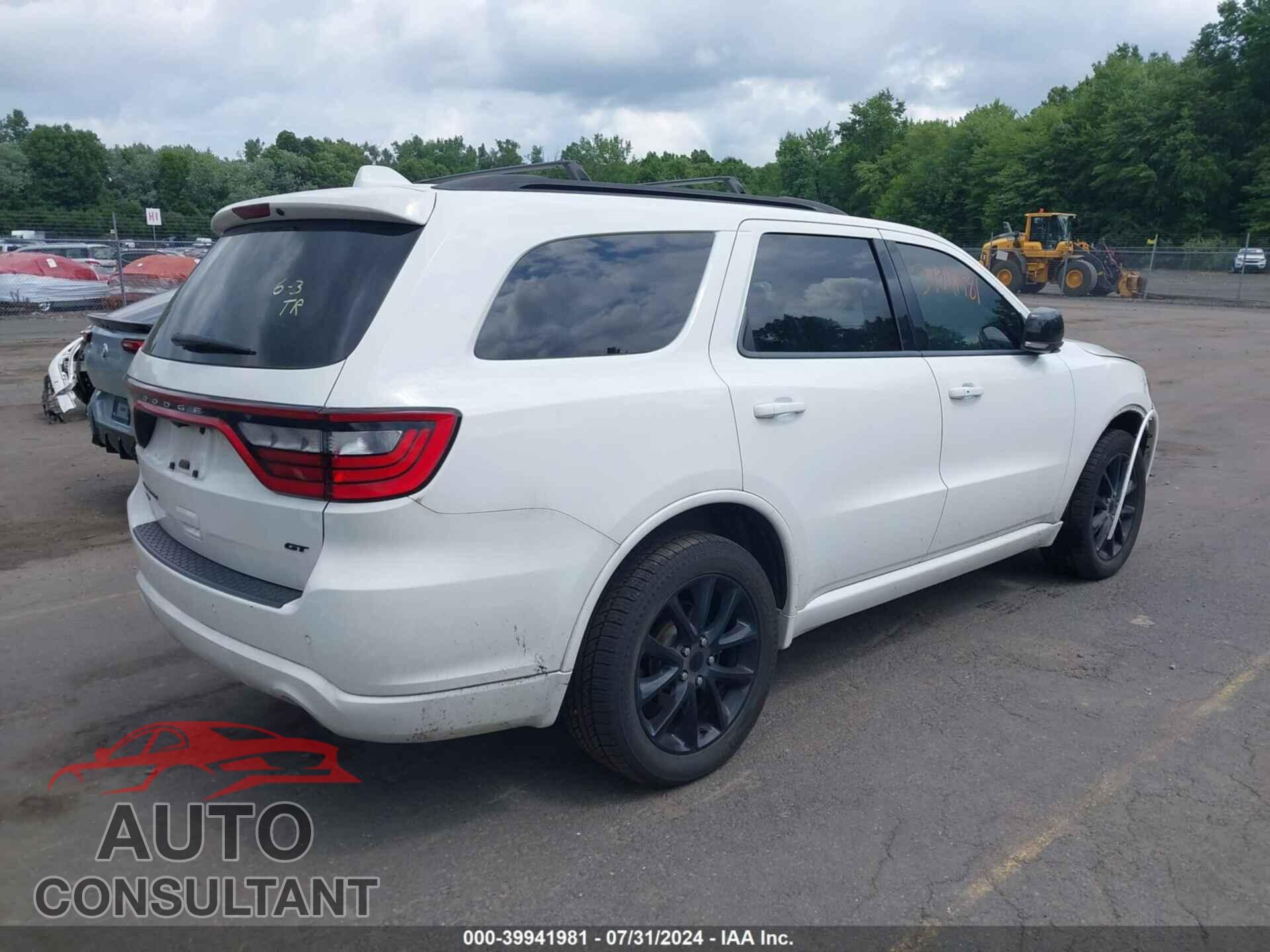 DODGE DURANGO 2017 - 1C4RDJDG9HC691791