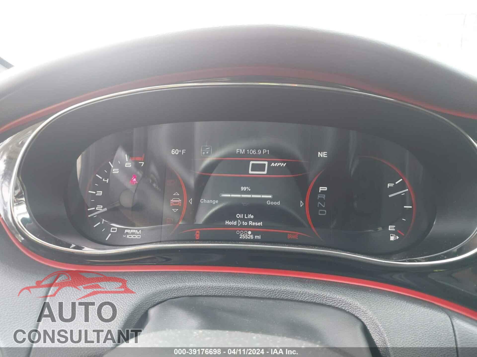 DODGE DART 2016 - 1C3CDFEBOGD549266