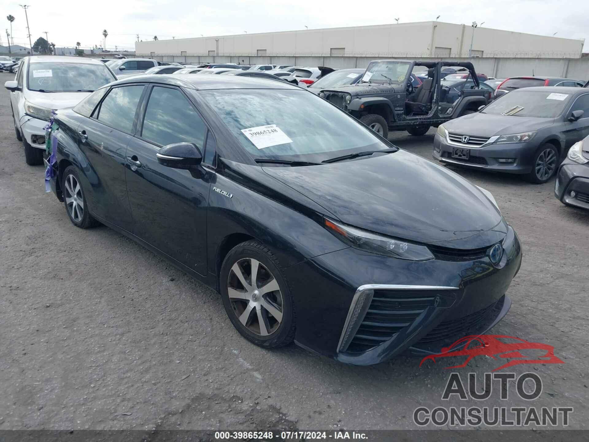 TOYOTA MIRAI 2017 - JTDBVRBD2HA002210
