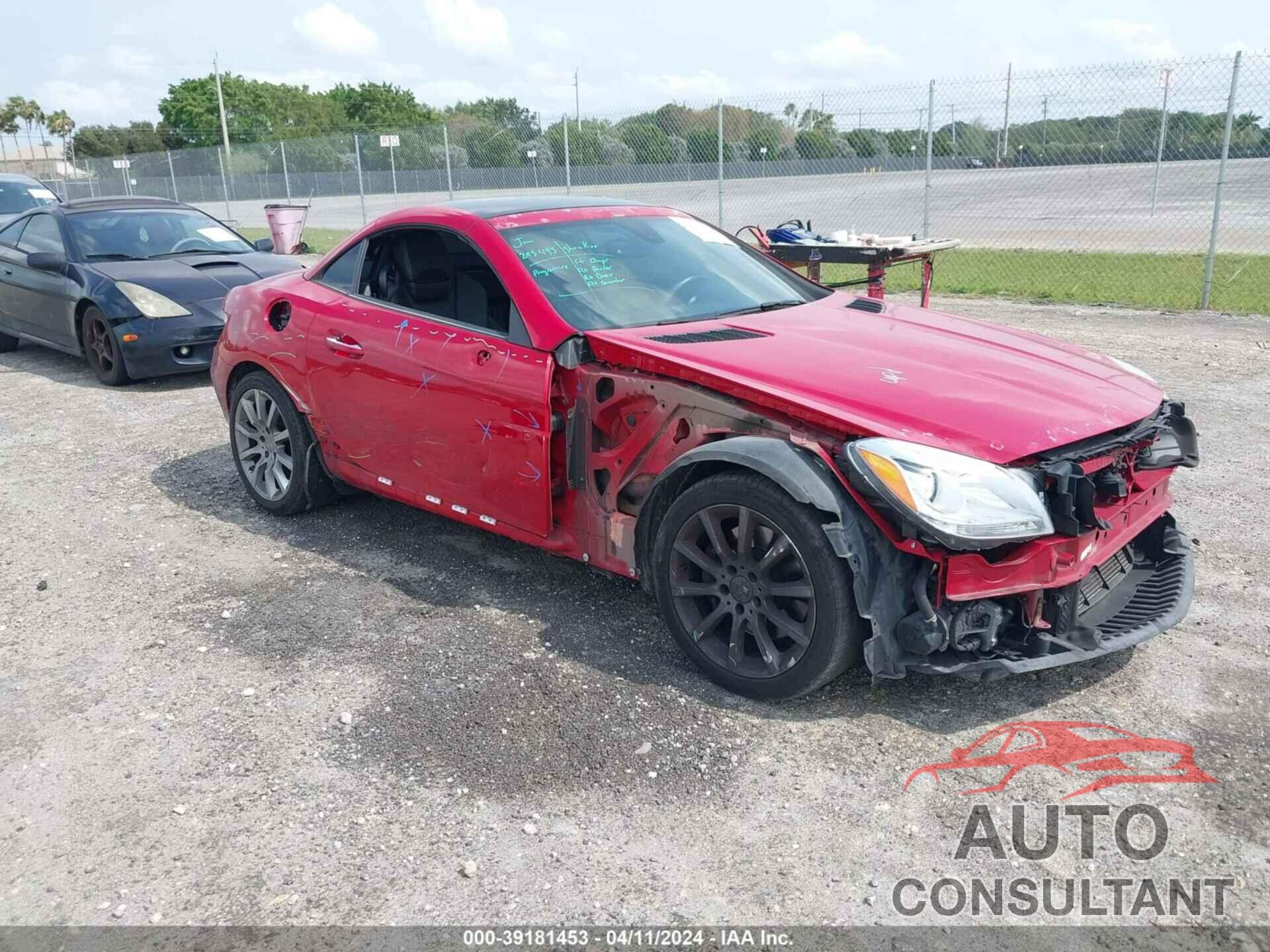 MERCEDES-BENZ SLK 300 2016 - WDDPK3JA1GF115107