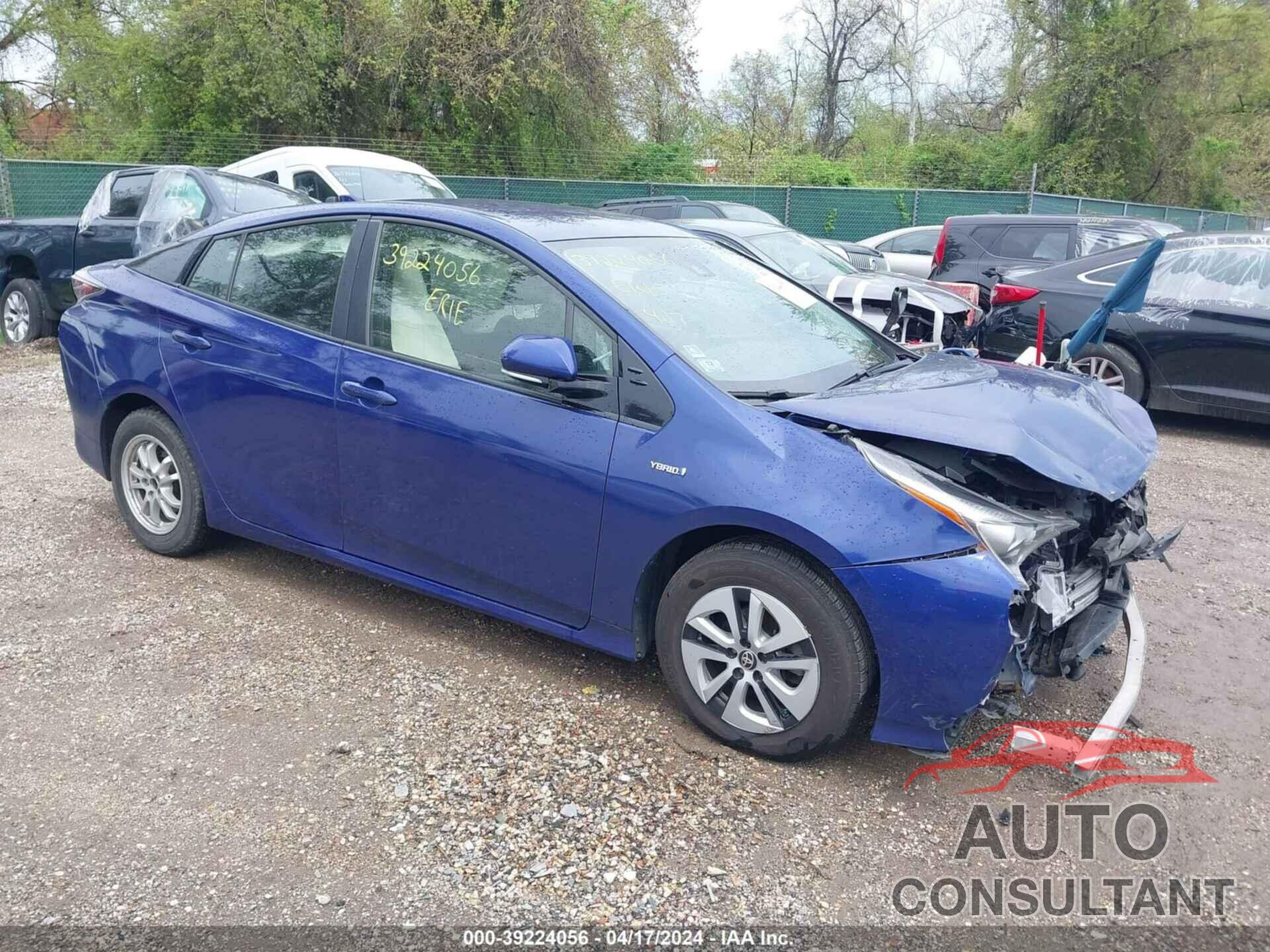 TOYOTA PRIUS 2017 - JTDKARFU6H3529399