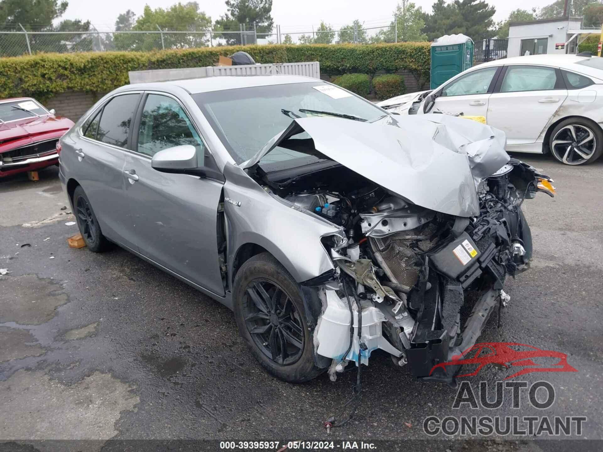 TOYOTA CAMRY HYBRID 2017 - 4T1BD1FK6HU215779