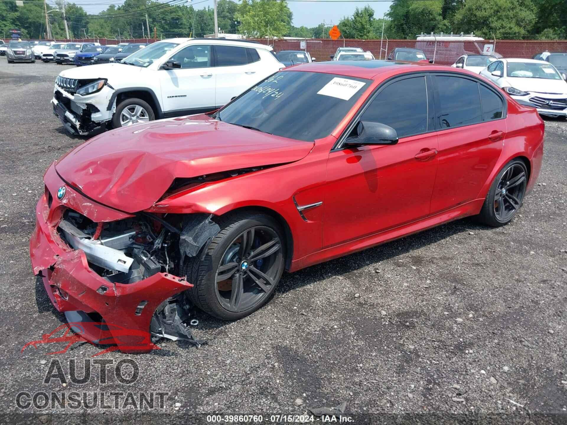 BMW M3 2016 - WBS8M9C59GP966831