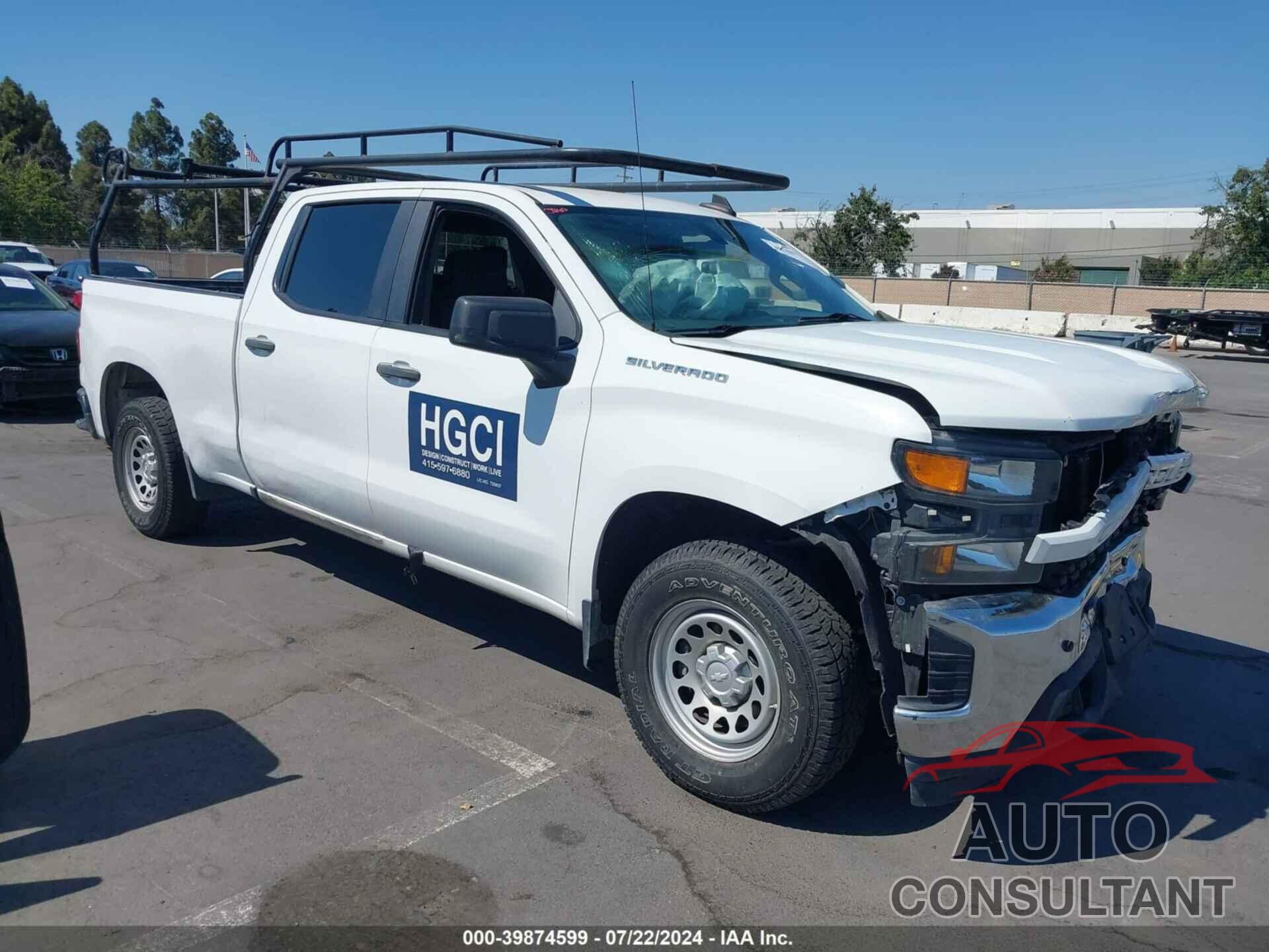 CHEVROLET SILVERADO 1500 2019 - 3GCPWAEHXKG176991