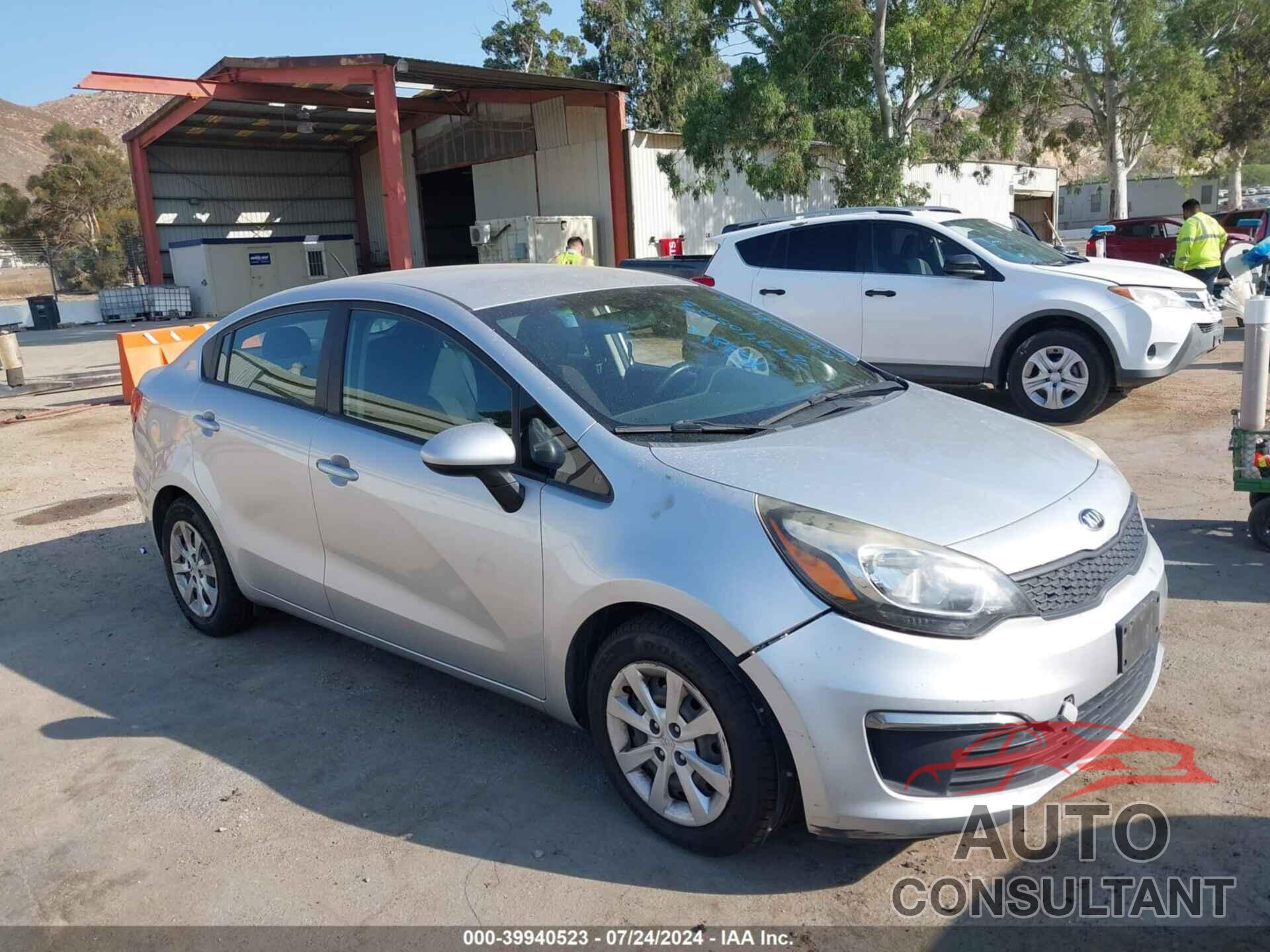 KIA RIO 2016 - KNADM4A38G6669059