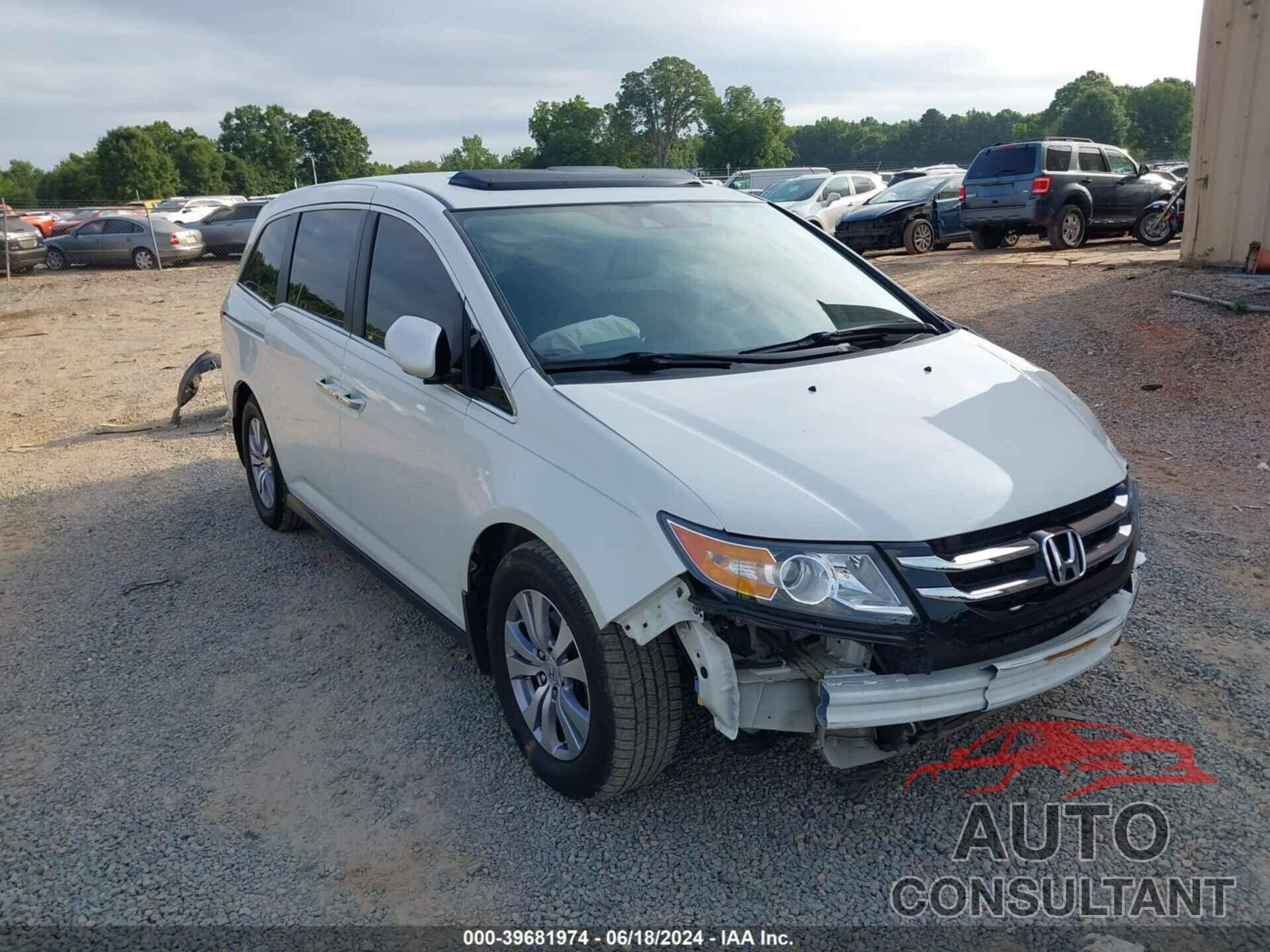 HONDA ODYSSEY 2016 - 5FNRL5H69GB035328