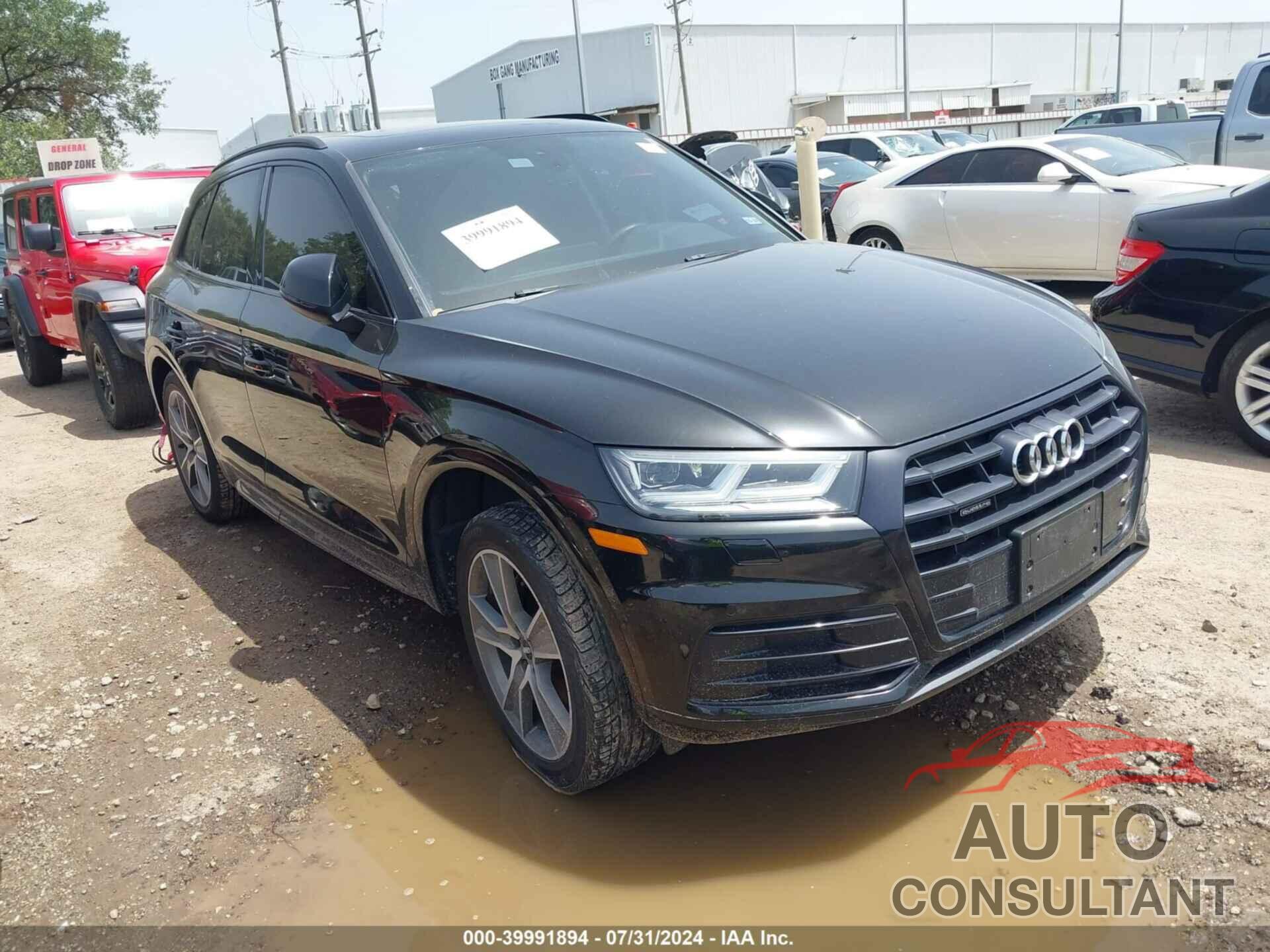 AUDI Q5 2019 - WA1BNAFY0K2073920