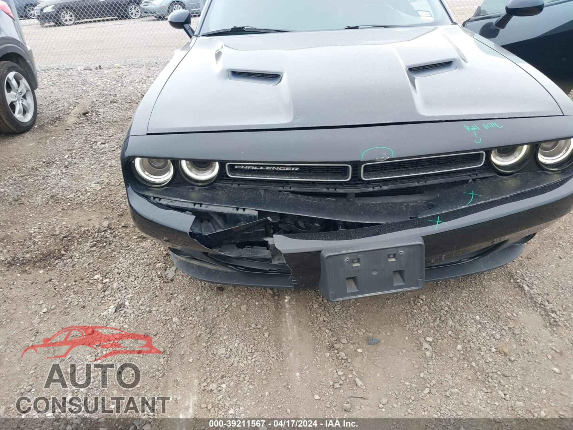 DODGE CHALLENGER 2017 - 2C3CDZAG6HH578309