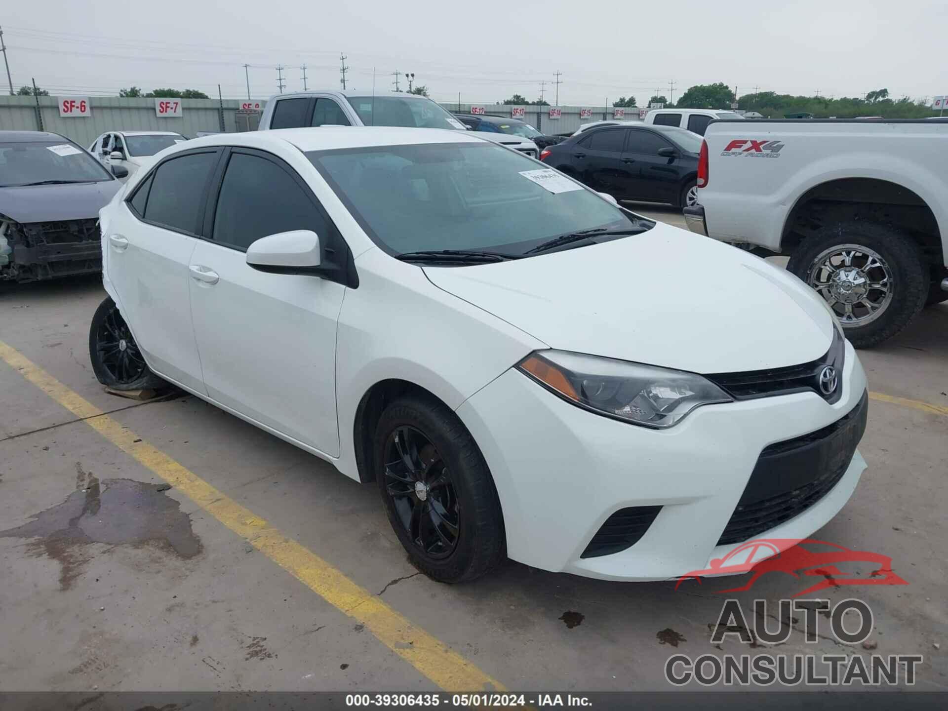 TOYOTA COROLLA 2016 - 5YFBURHE9GP454104