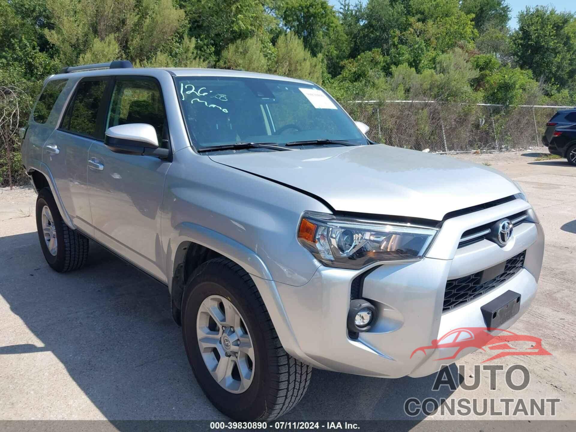 TOYOTA 4RUNNER 2023 - JTEEU5JR3P5284981