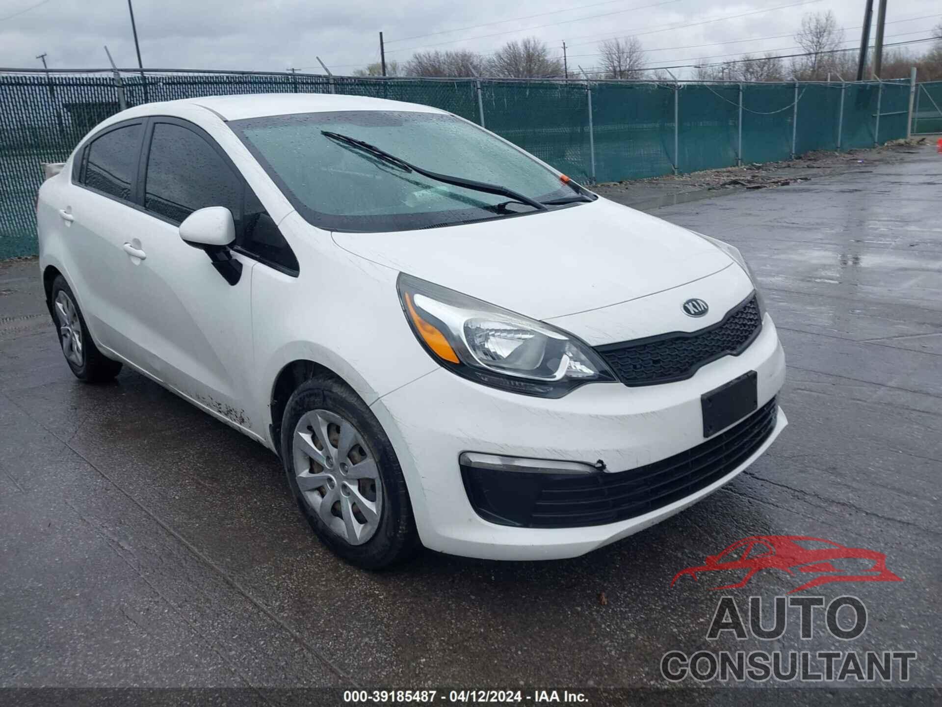 KIA RIO 2016 - KNADM4A38G6643240