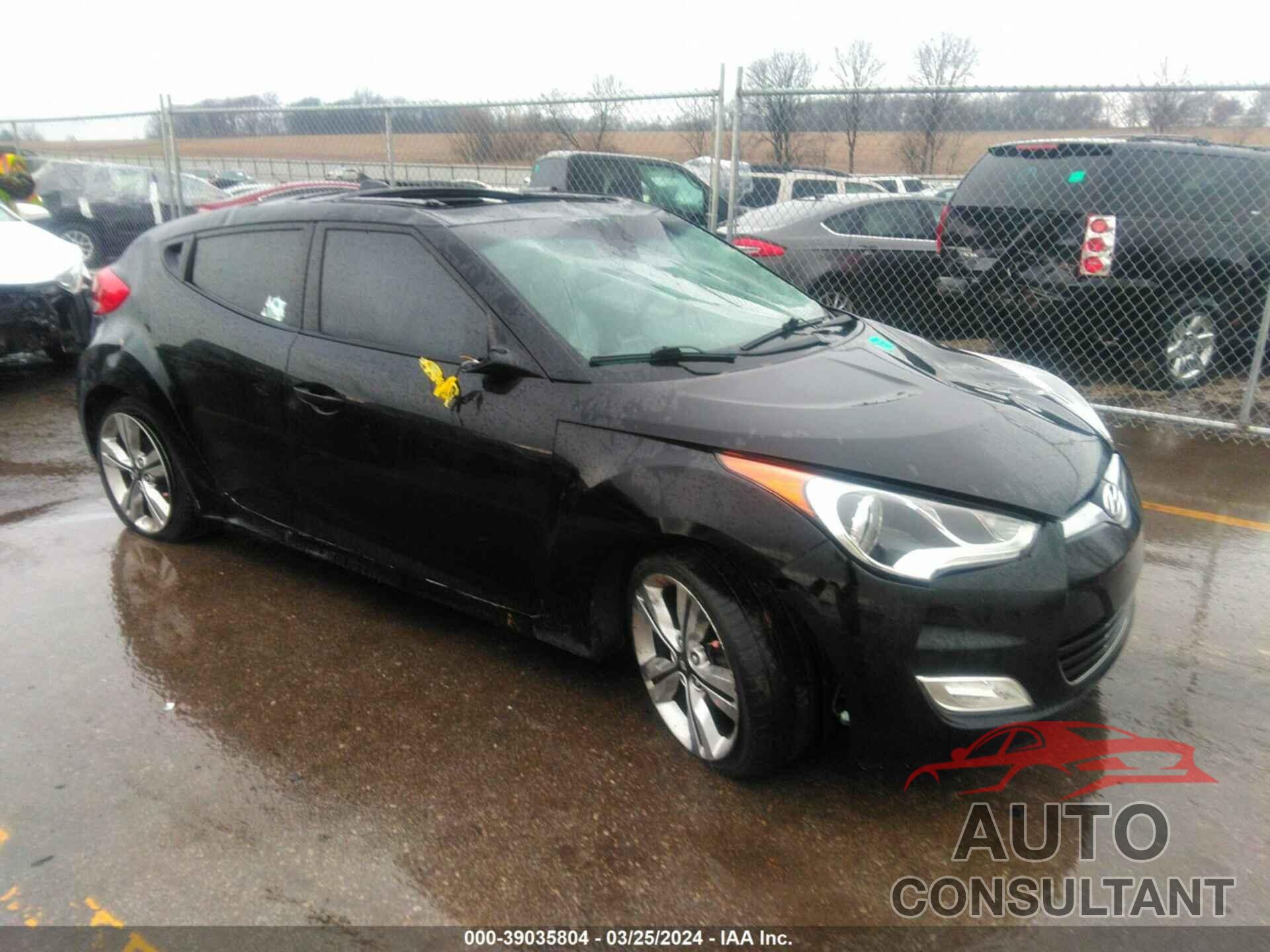 HYUNDAI VELOSTER 2016 - KMHTC6AD0GU263015