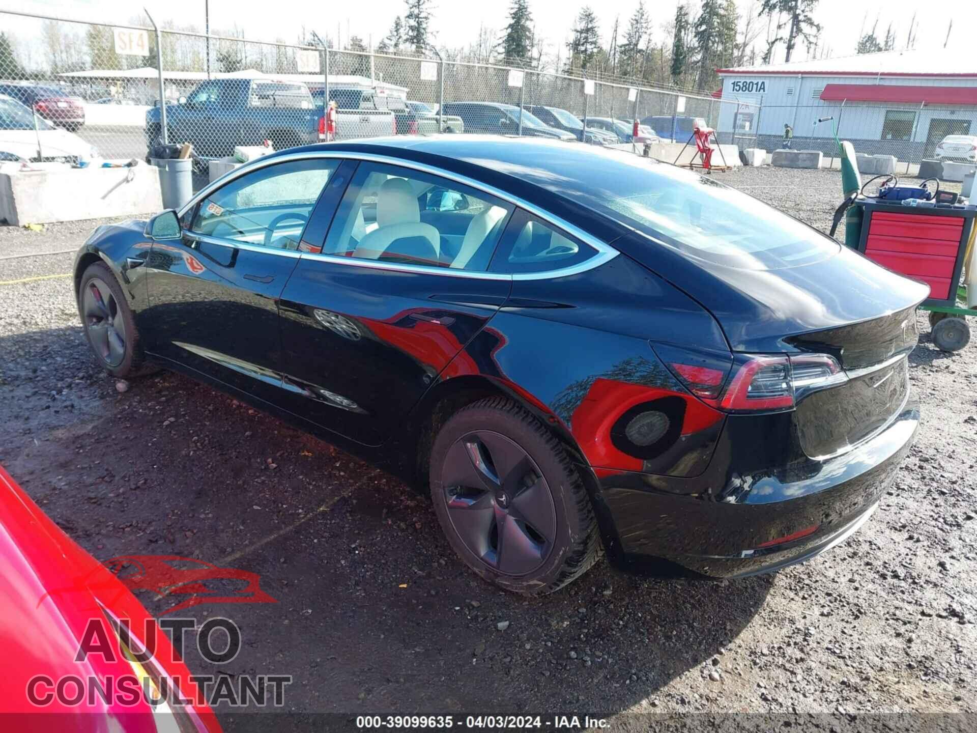TESLA MODEL 3 2019 - 5YJ3E1EB8KF390512