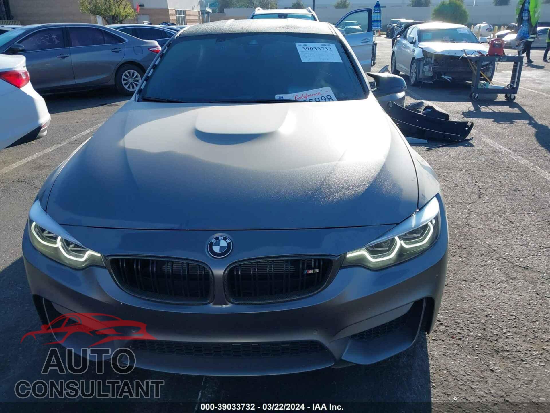 BMW M3 2018 - WBS8M9C52J5L00235