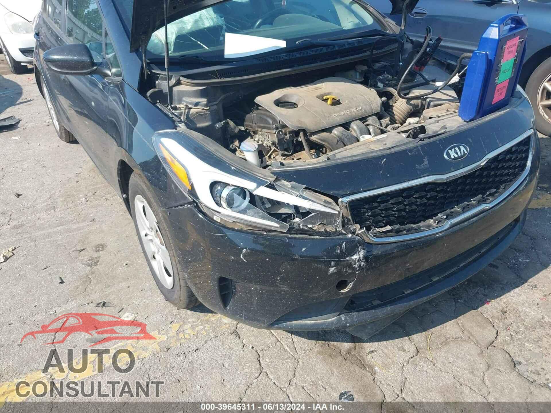 KIA FORTE 2017 - 3KPFK4A73HE058033