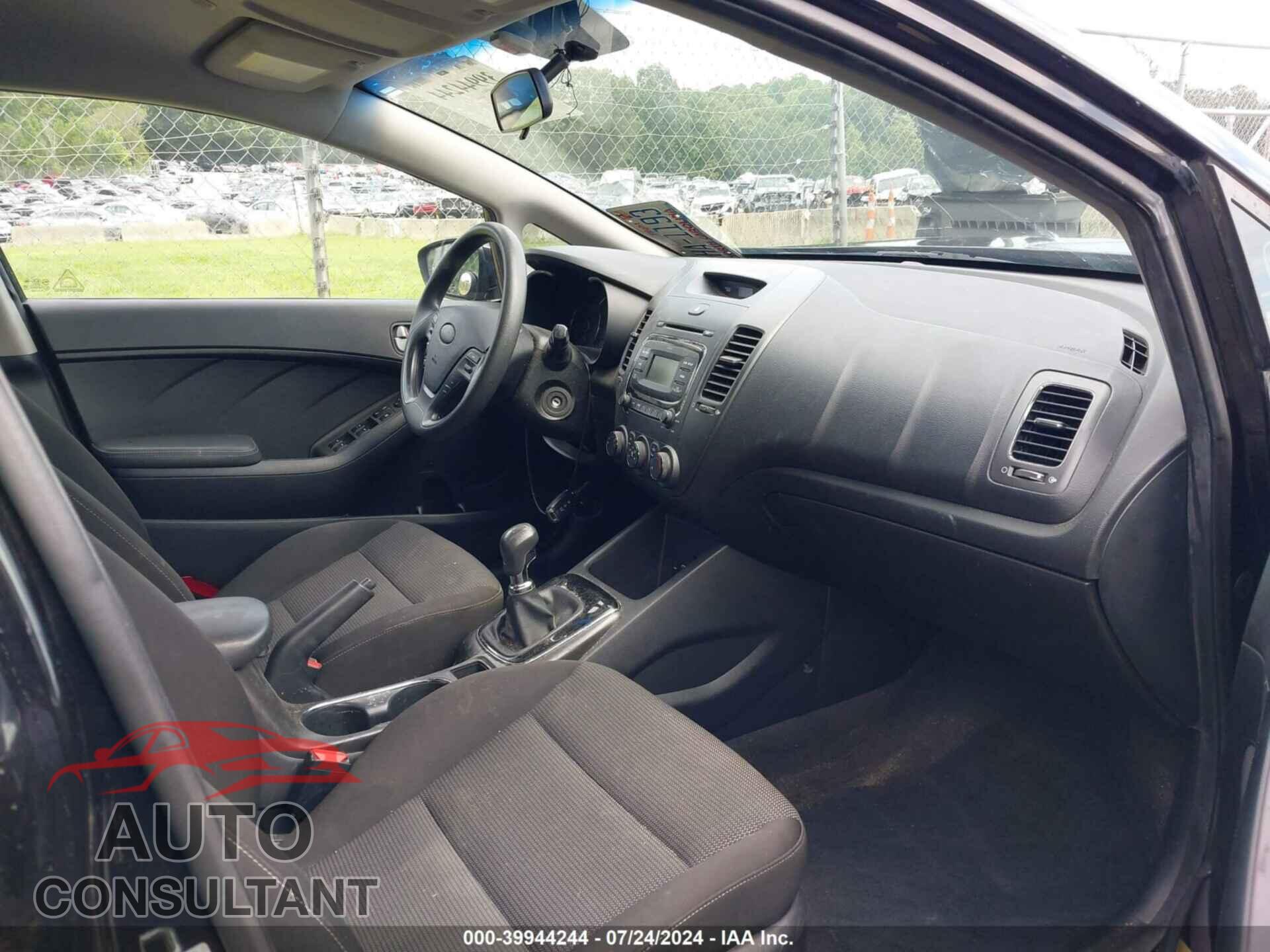 KIA FORTE 2017 - 3KPFK4A78HE045505