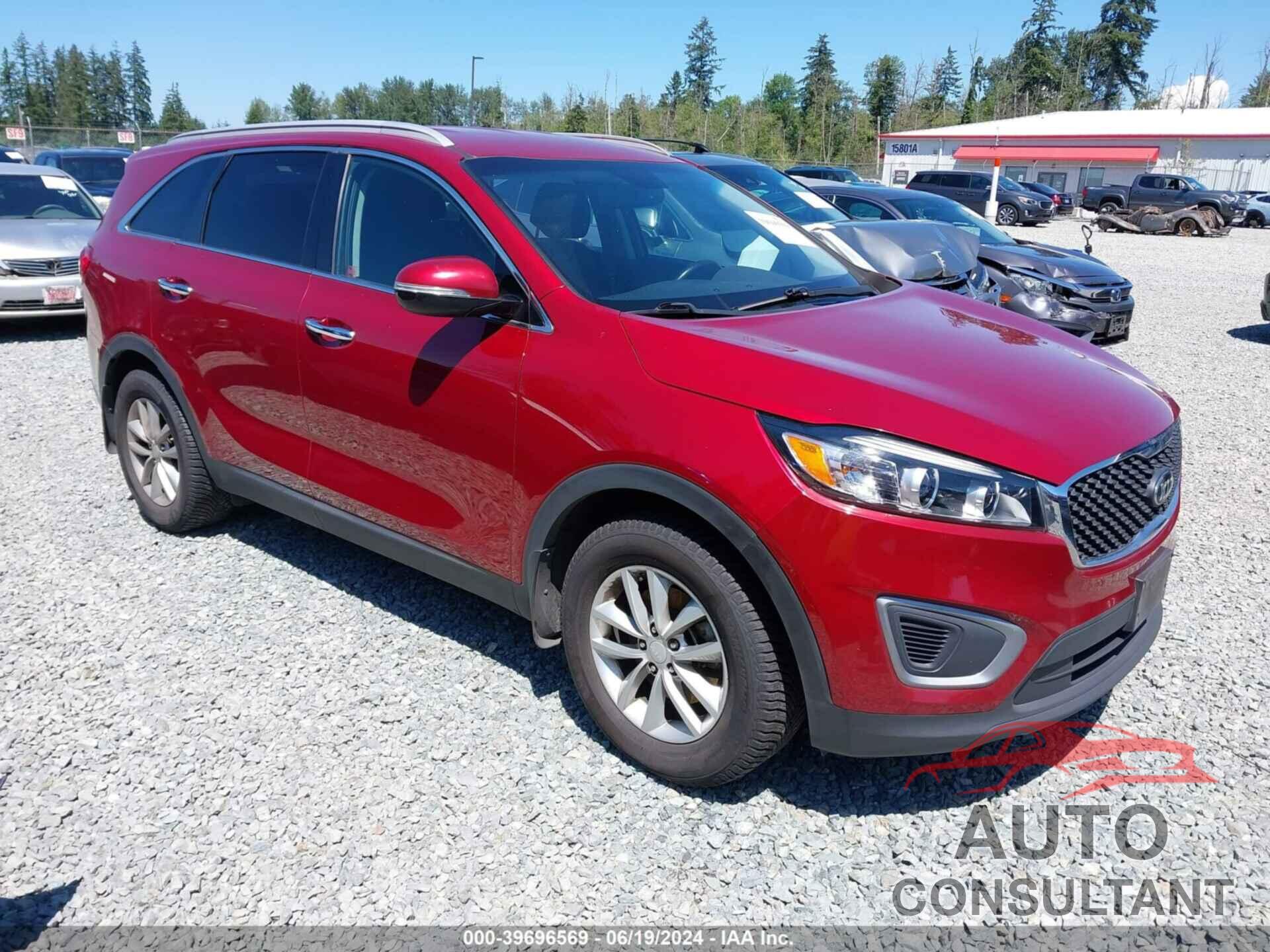 KIA SORENTO 2017 - 5XYPG4A35HG251418